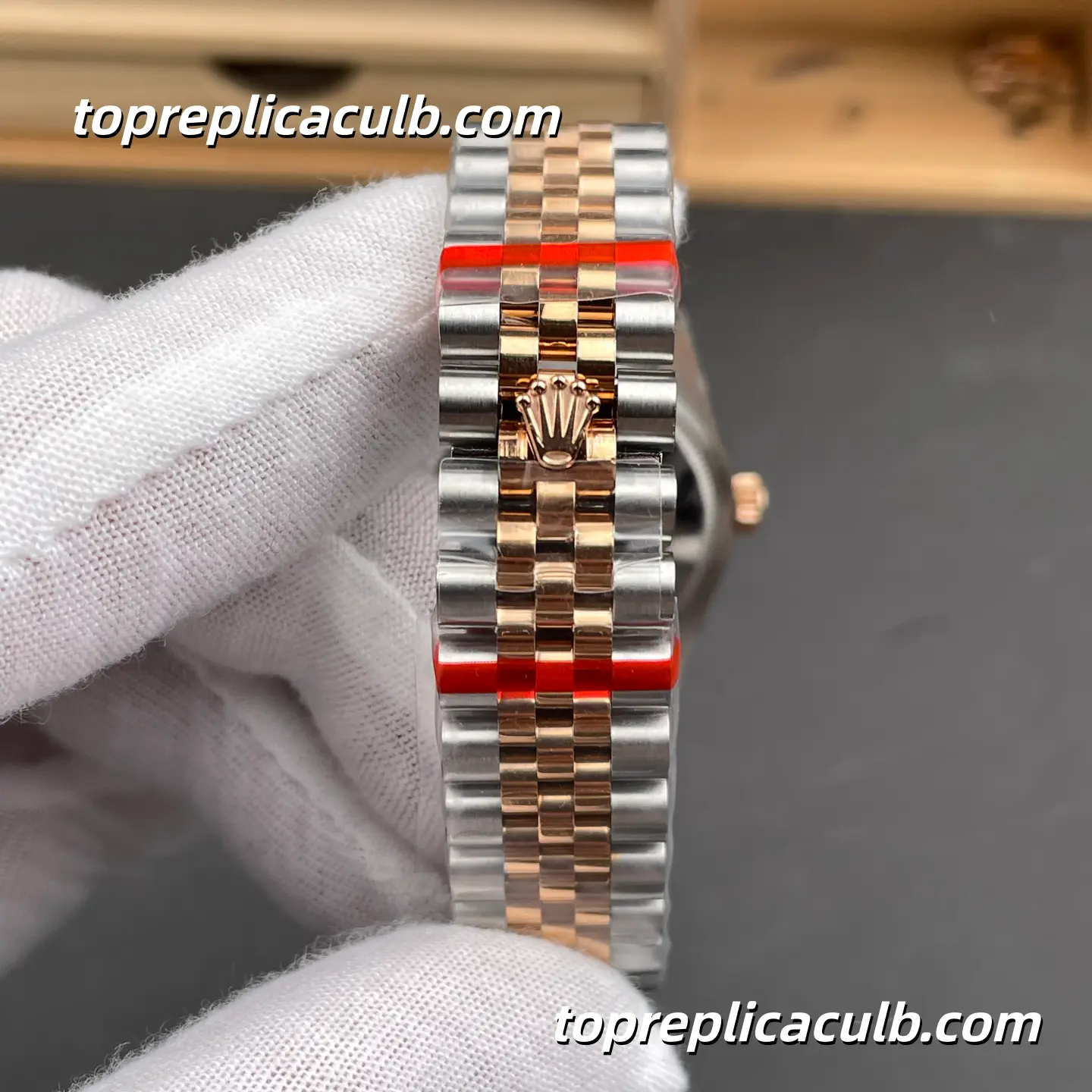 Rolex Lady-Datejust 31MM M278271-0026 Mother of Pearl Dial Diamond Bezel Watch - Image 8