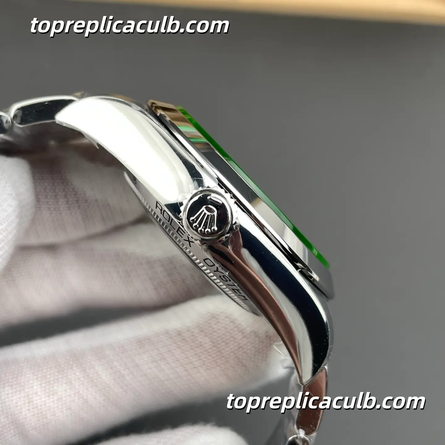 Rolex Milgauss 40MM 116400GV-0001 Black Dial Green Sapphire Crystal Oyster Bracelet Super Clone Watch with 3131 Movement - Image 5