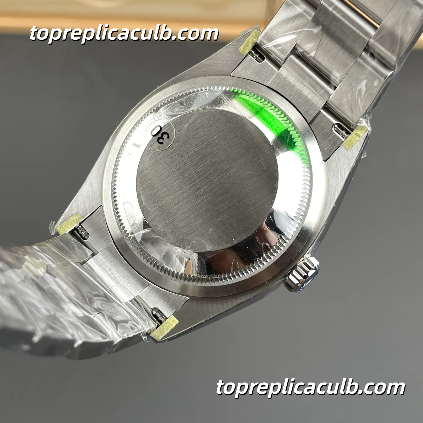 Rolex Oyster Perpetual 36MM 126000-0005 Green Dial Oyster Bracelet Super Clone Watch with 3230 Movement - Image 10