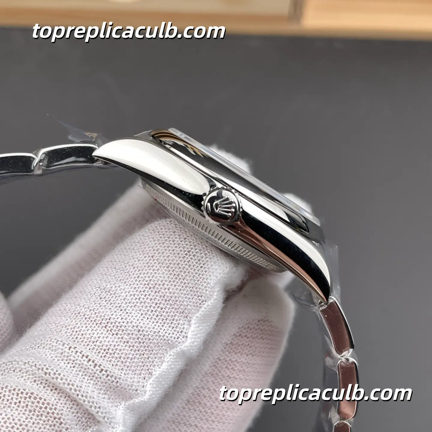 Rolex Oyster Perpetual 36MM 126000-0015 Turquoise Blue Dial Oyster Bracelet Super Clone Watch with 3230 Movement - Image 5