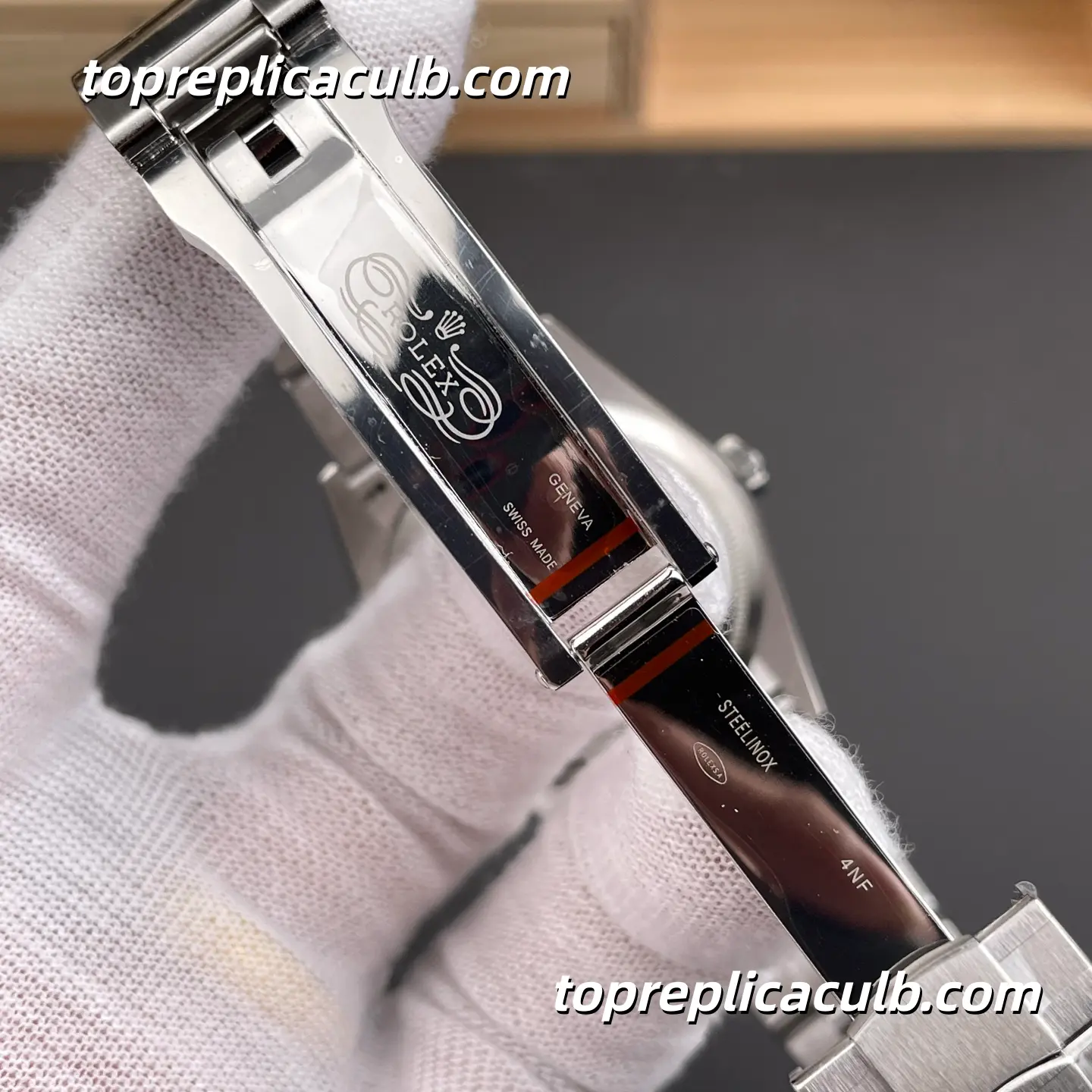 Rolex Oyster Perpetual 36MM 126000-0015 Turquoise Blue Dial Oyster Bracelet Super Clone Watch with 3230 Movement - Image 8