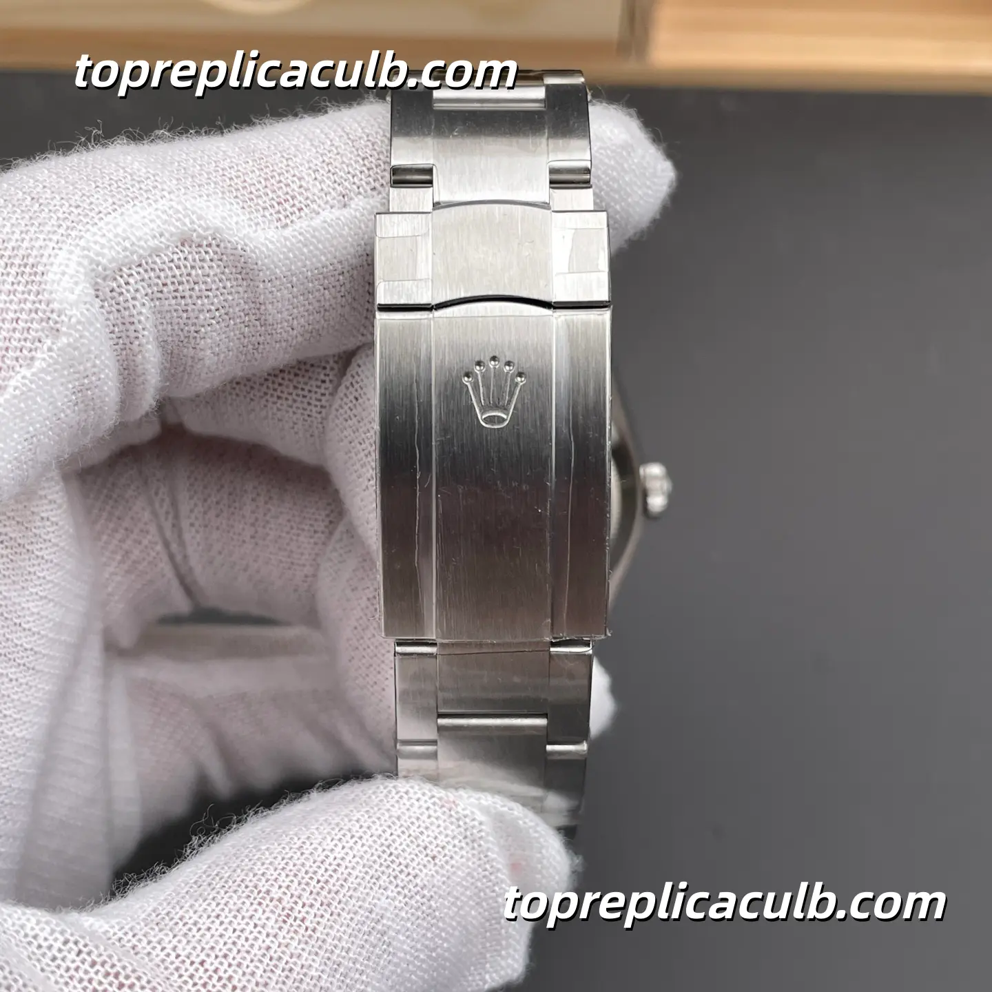 Rolex Oyster Perpetual 36MM 126000-0015 Turquoise Blue Dial Oyster Bracelet Super Clone Watch with 3230 Movement - Image 9
