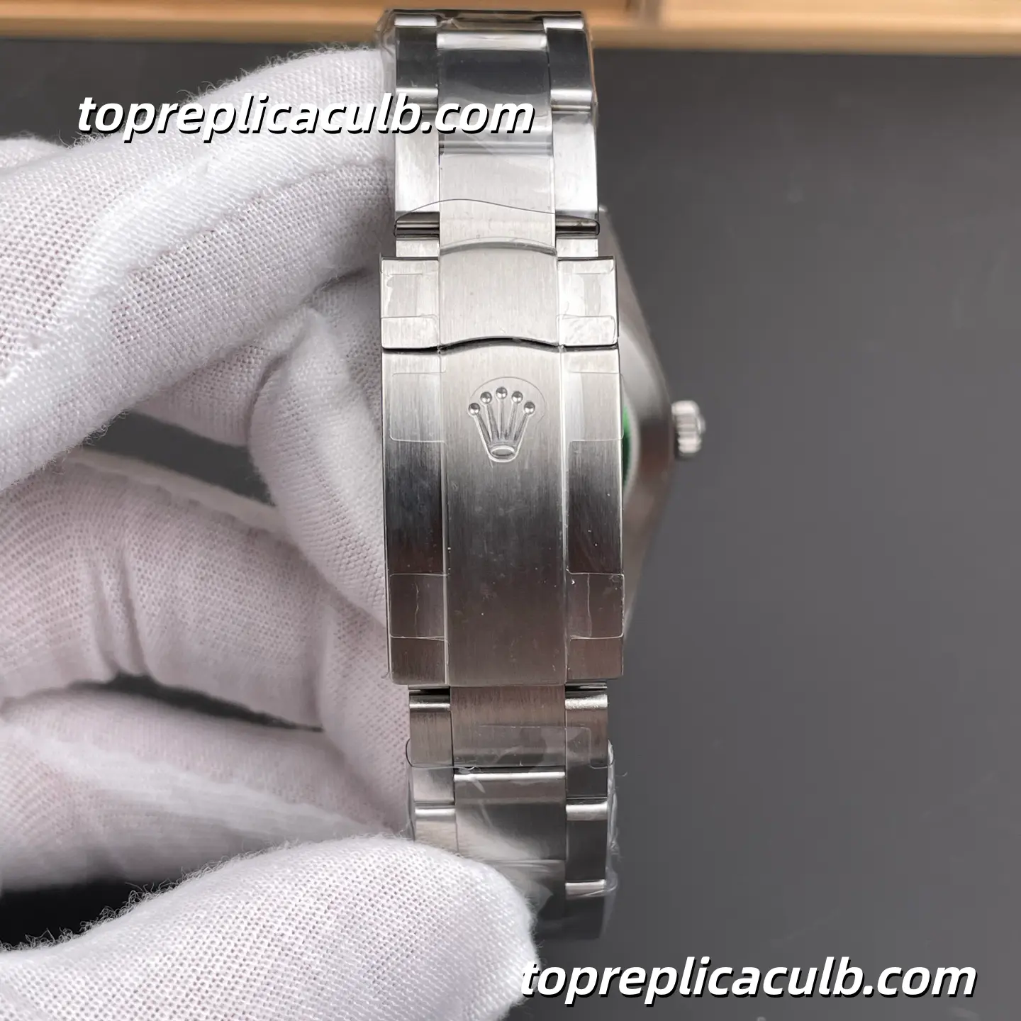 Rolex Oyster Perpetual 39MM 114300-0004 White Dial Oyster Bracelet Super Clone Watch with 3132 Movement - Image 9