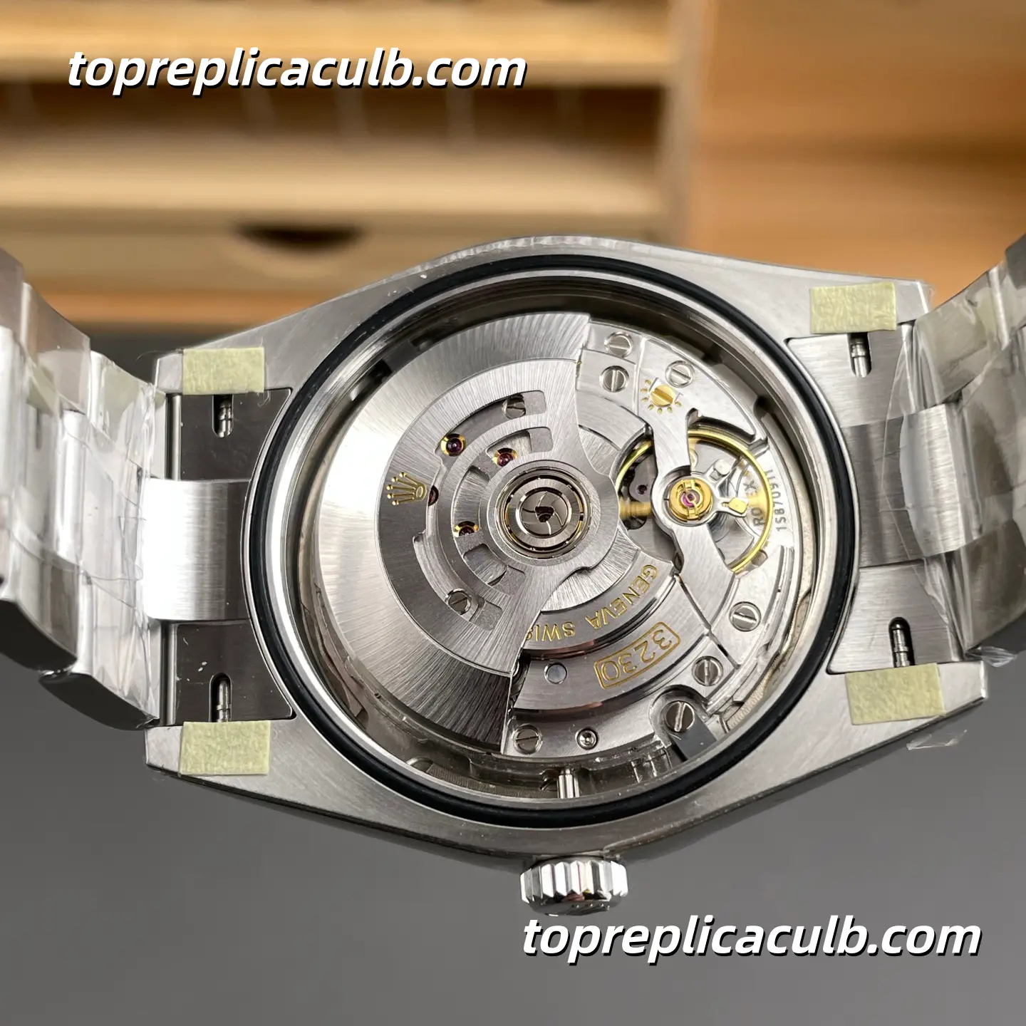 Rolex Oyster Perpetual 41MM 124300-0003 Blue Dial Oyster Bracelet Super Clone Watch with 3230 Movement - Image 7