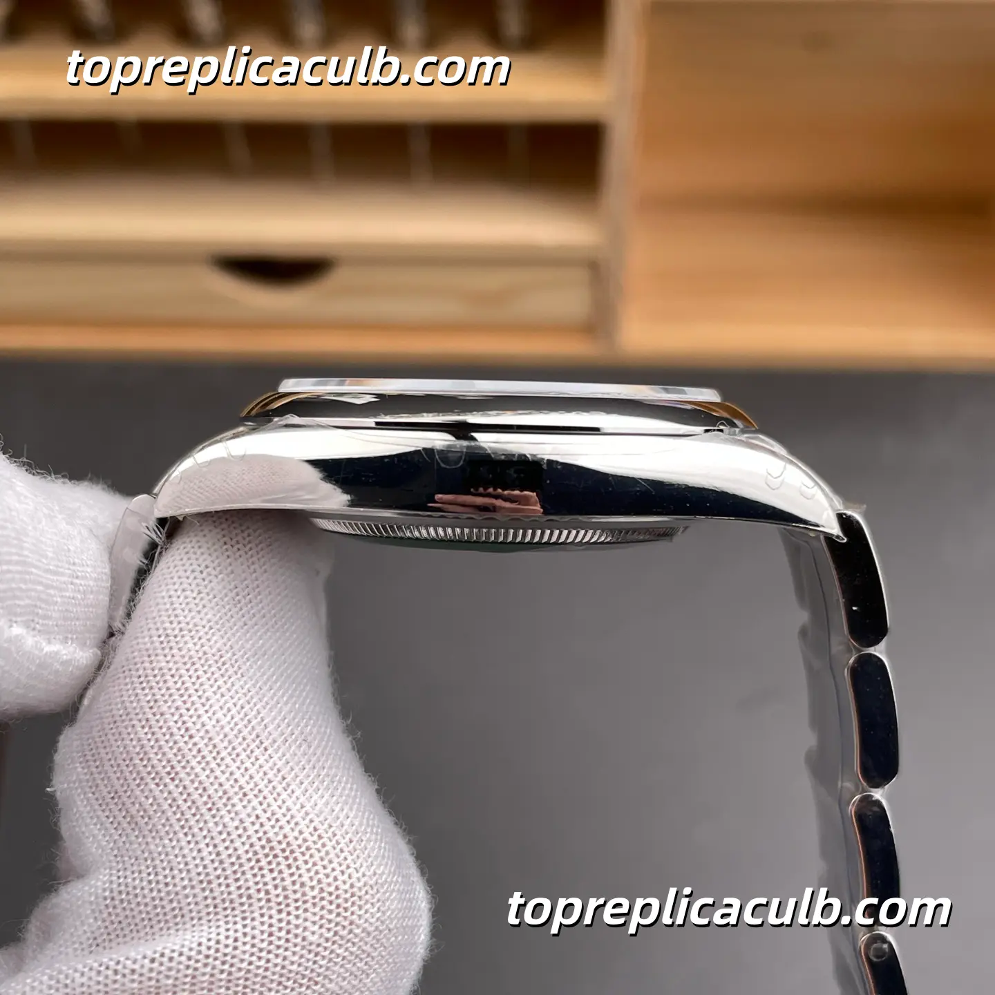 Rolex Oyster Perpetual 41MM 124300-0003 Blue Dial Oyster Bracelet Super Clone Watch with 3230 Movement - Image 6