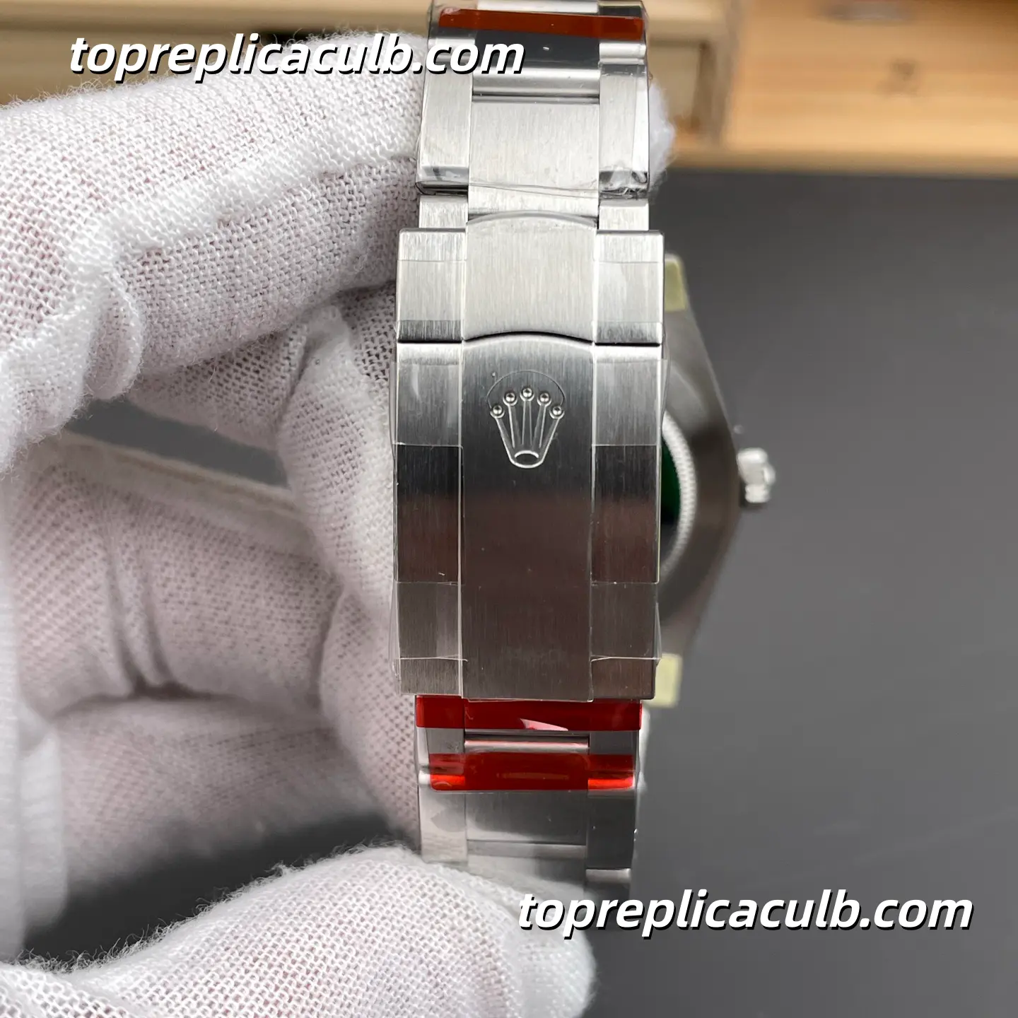 Rolex Oyster Perpetual 41MM 134300-0008 Black Dial Oyster Bracelet Super Clone Watch with 3230 Movement - Image 8