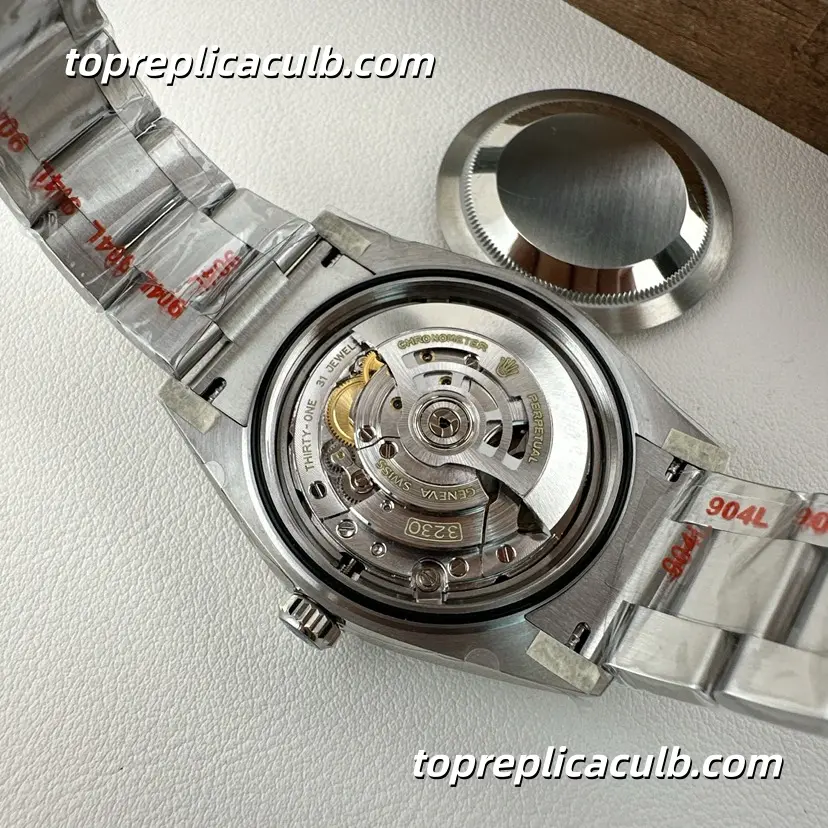 Rolex Oyster Perpetual 41MM 134300-0010 Celebration Motif Dial Oyster Bracelet Super Clone Watch with 3230 Movement - Image 2
