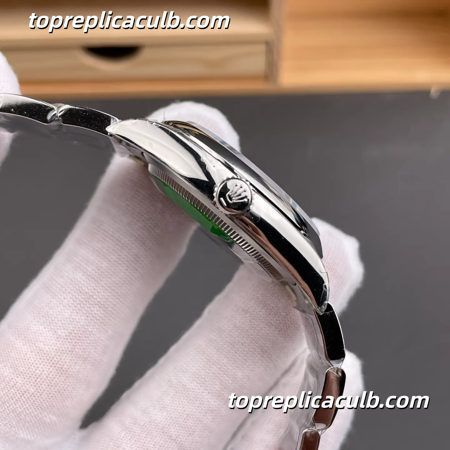 Rolex Oyster Perpetual 36MM 134300-0012 Lavender Dial Oyster Bracelet Super Clone Watch with 3230 Movement - Image 5