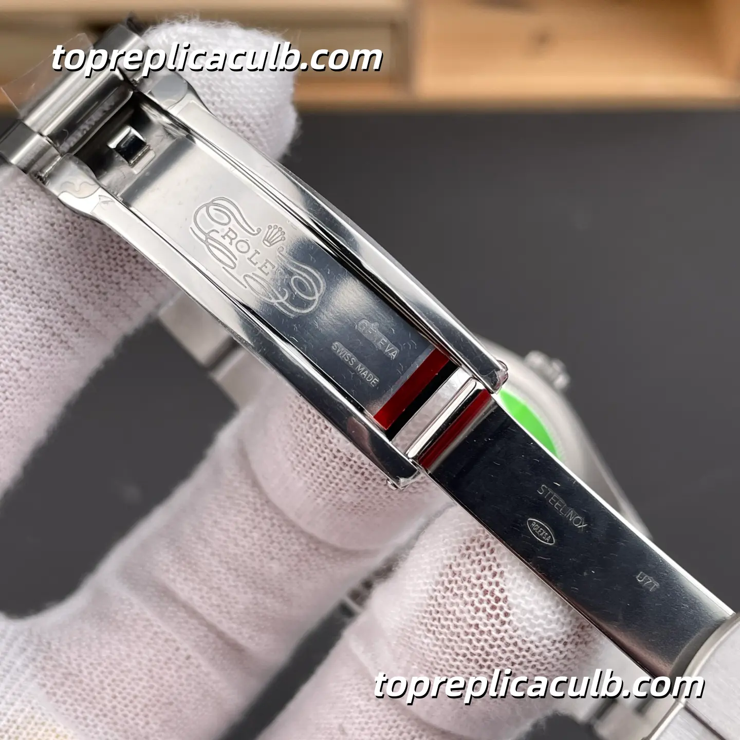 Rolex Oyster Perpetual 41MM 134300-0013 Pink Dial Oyster Bracelet Super Clone Watch - Image 8