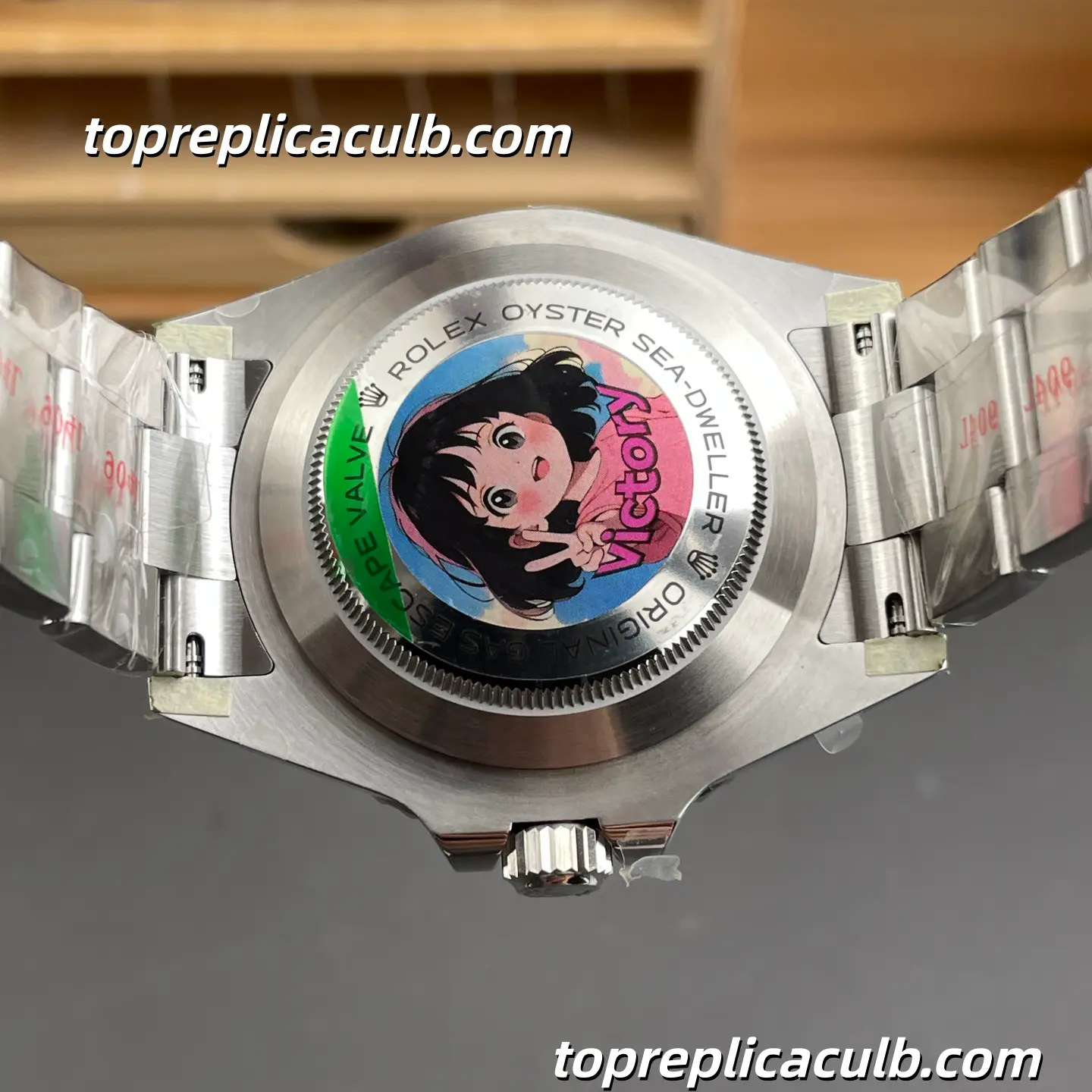 Rolex Sea-Dweller 43MM 126600-0001 Black Dial Oyster Bracelet Super Clone Watch with 3235 Movement - Image 10