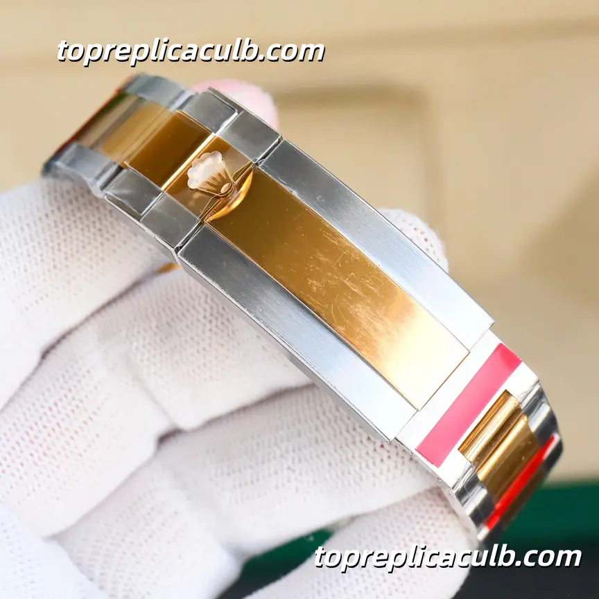 Rolex Sea-Dweller 43MM 126603-0001 Two Tone Black Dial Oyster Bracelet Super Clone Watch with 3235 Movement - Image 8
