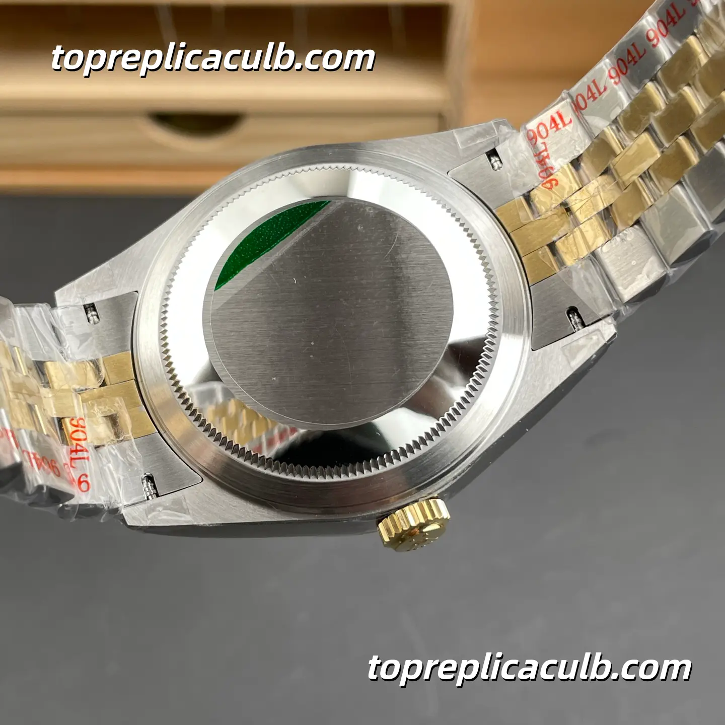 Rolex Sky-Dweller M326933-0005 42MM Black Dial Two Tone Jubilee Bracelet Super Clone Watch with GMT and Annual Calendar - Image 9