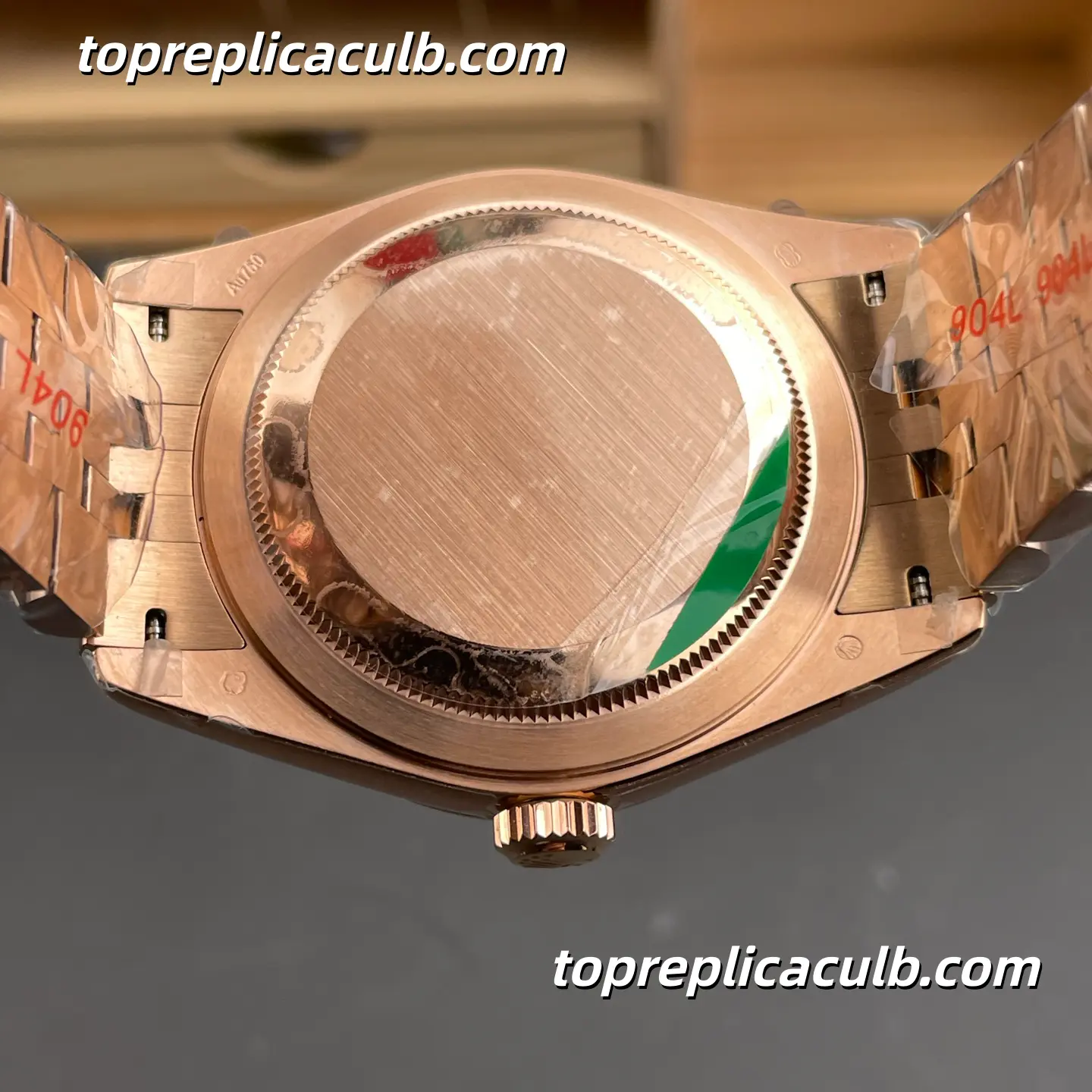 Rolex Sky-Dweller M336935-0006 42MM Everose Gold Chocolate Dial Jubilee Bracelet Super Clone Watch with GMT and Annual Calendar - Image 9
