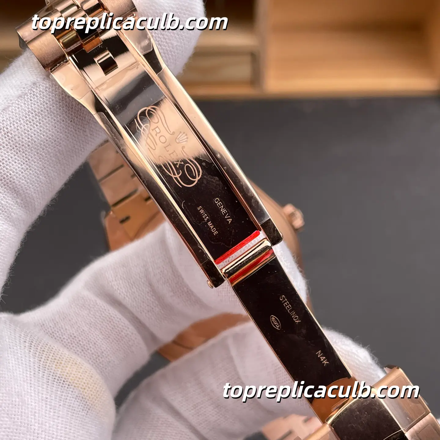 Rolex Sky-Dweller M336935-0006 42MM Everose Gold Chocolate Dial Jubilee Bracelet Super Clone Watch with GMT and Annual Calendar - Image 7