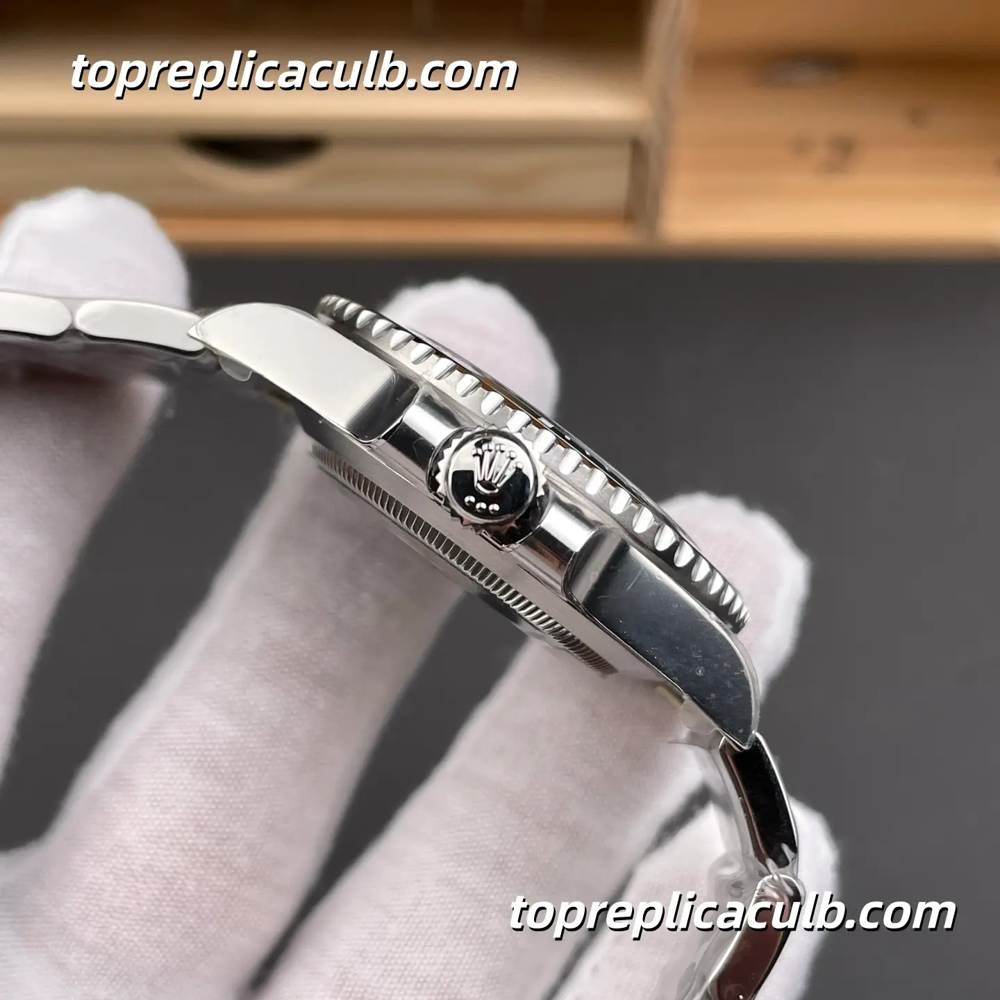 Rolex Submariner 114060-0002 40MM Black Dial Black Ceramic Bezel Oystersteel Super Clone Watch with 3130 Movement - Image 5