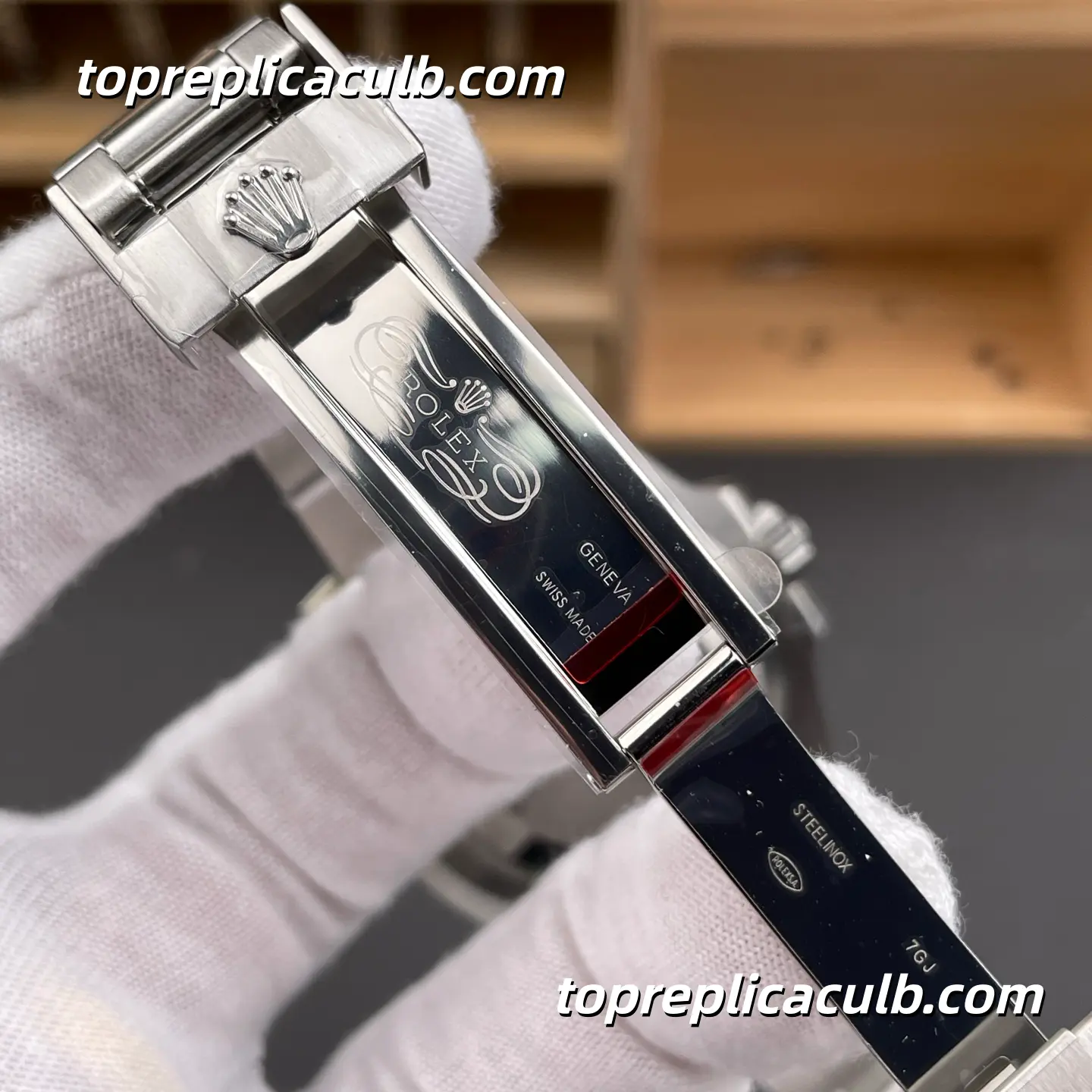 Rolex Submariner 114060-0002 40MM Black Dial Black Ceramic Bezel Oystersteel Super Clone Watch with 3130 Movement - Image 8
