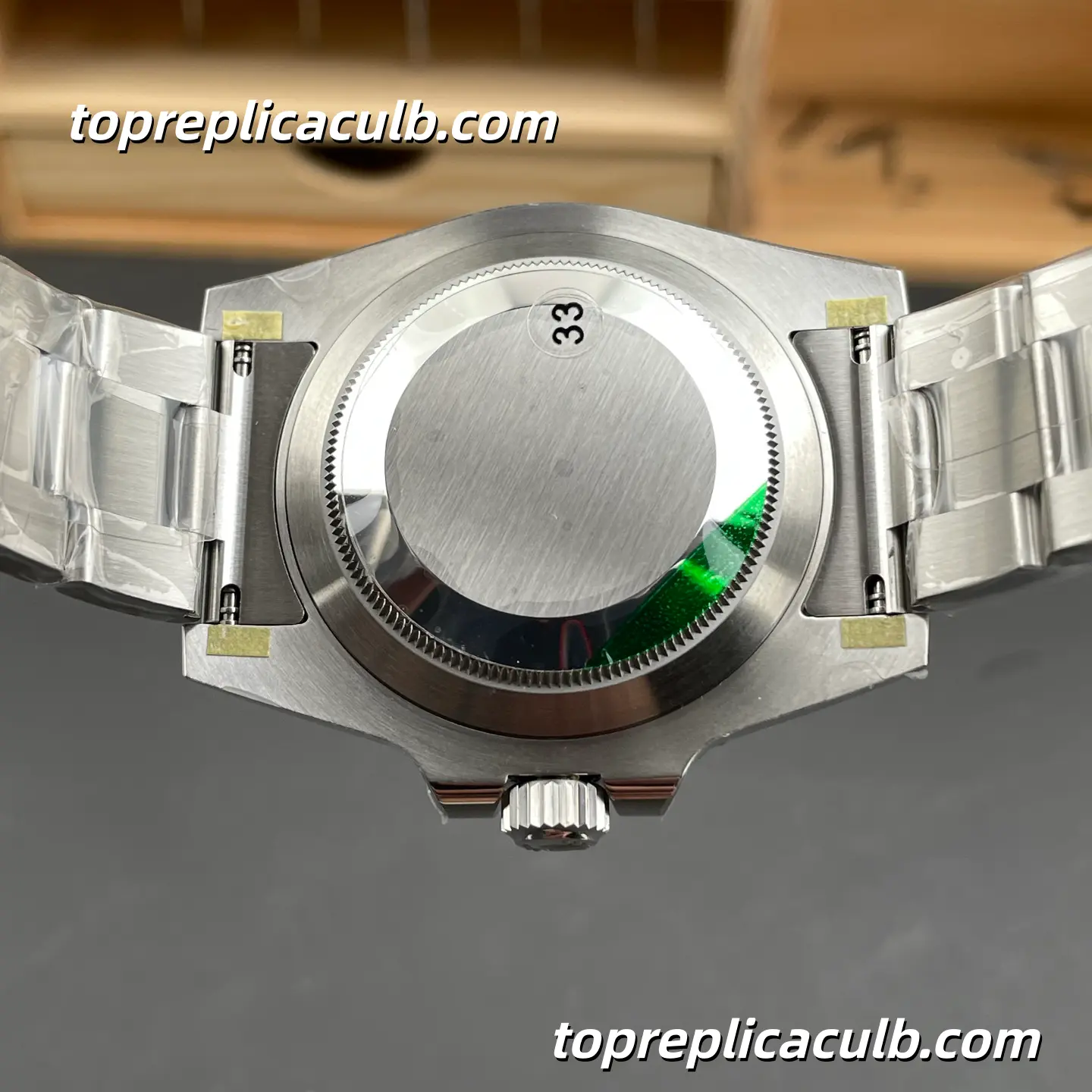 Rolex Submariner 116610LV-0002 40MM Green Dial Green Ceramic Bezel Oystersteel Super Clone Watch with 3135 Movement - Image 10