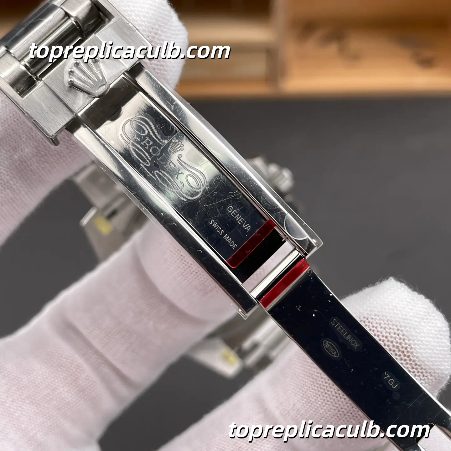 Rolex Submariner 116610LV-0002 40MM Green Dial Green Ceramic Bezel Oystersteel Super Clone Watch with 3135 Movement - Image 7