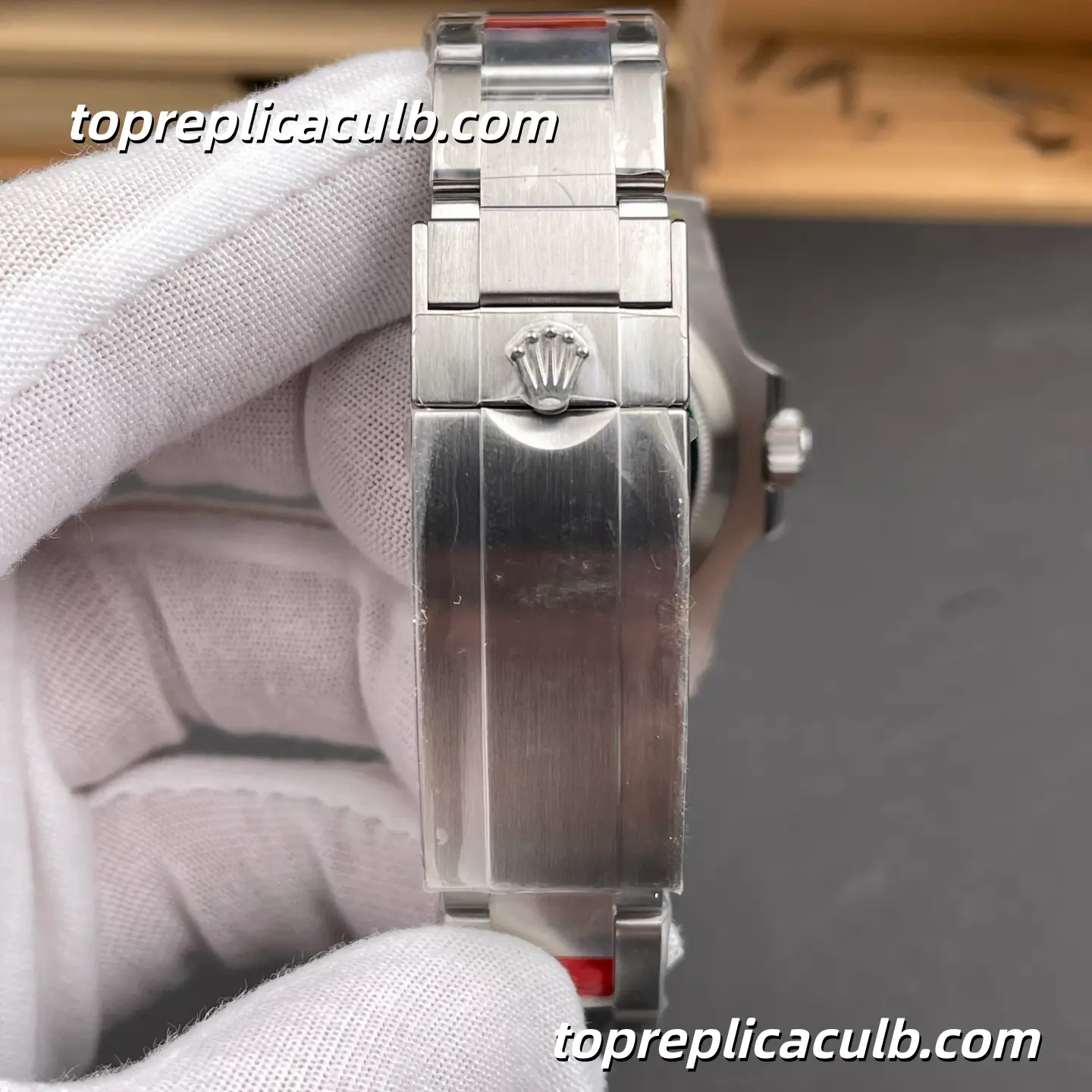 Rolex Submariner 116610LV-0002 40MM Green Dial Green Ceramic Bezel Oystersteel Super Clone Watch with 3135 Movement - Image 8