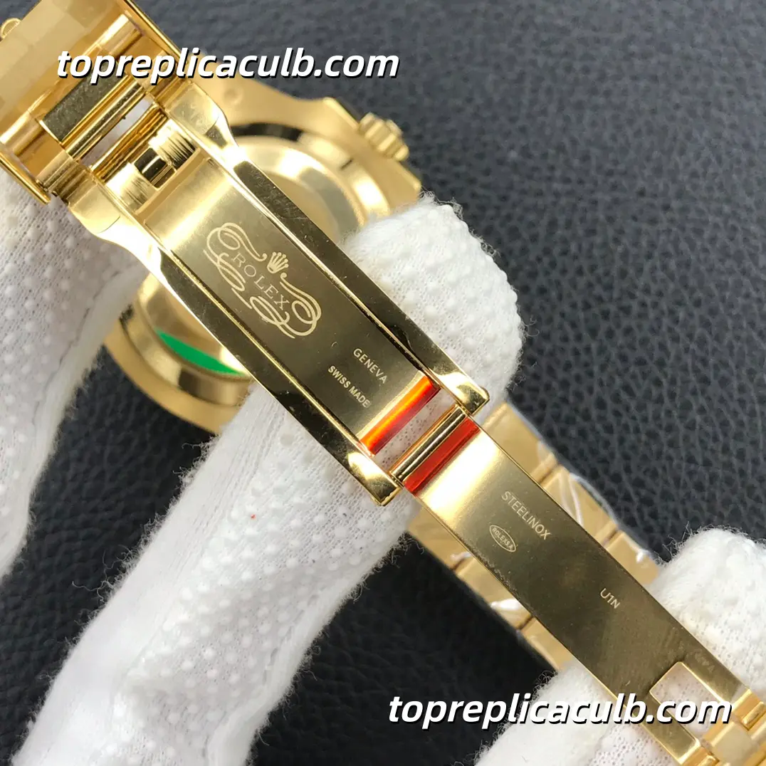Rolex Submariner 126618LB-0002 41MM Blue Dial Blue Ceramic Bezel Yellow Gold Super Clone Watch with 3235 Movement - Image 8