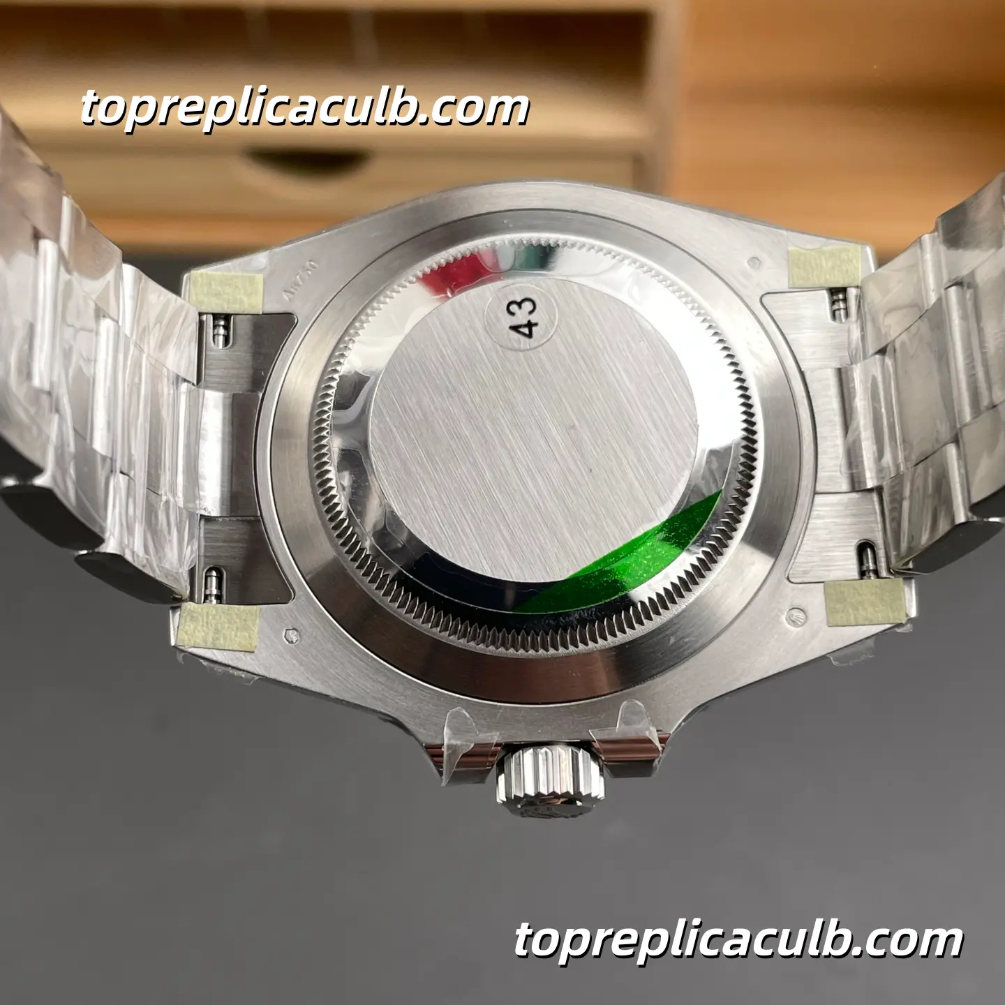 Rolex Submariner Date 126619LB-0003 41MM Black Dial Blue Ceramic Bezel White Gold Oyster Bracelet Super Clone Watch with 3235 Movement - Image 10