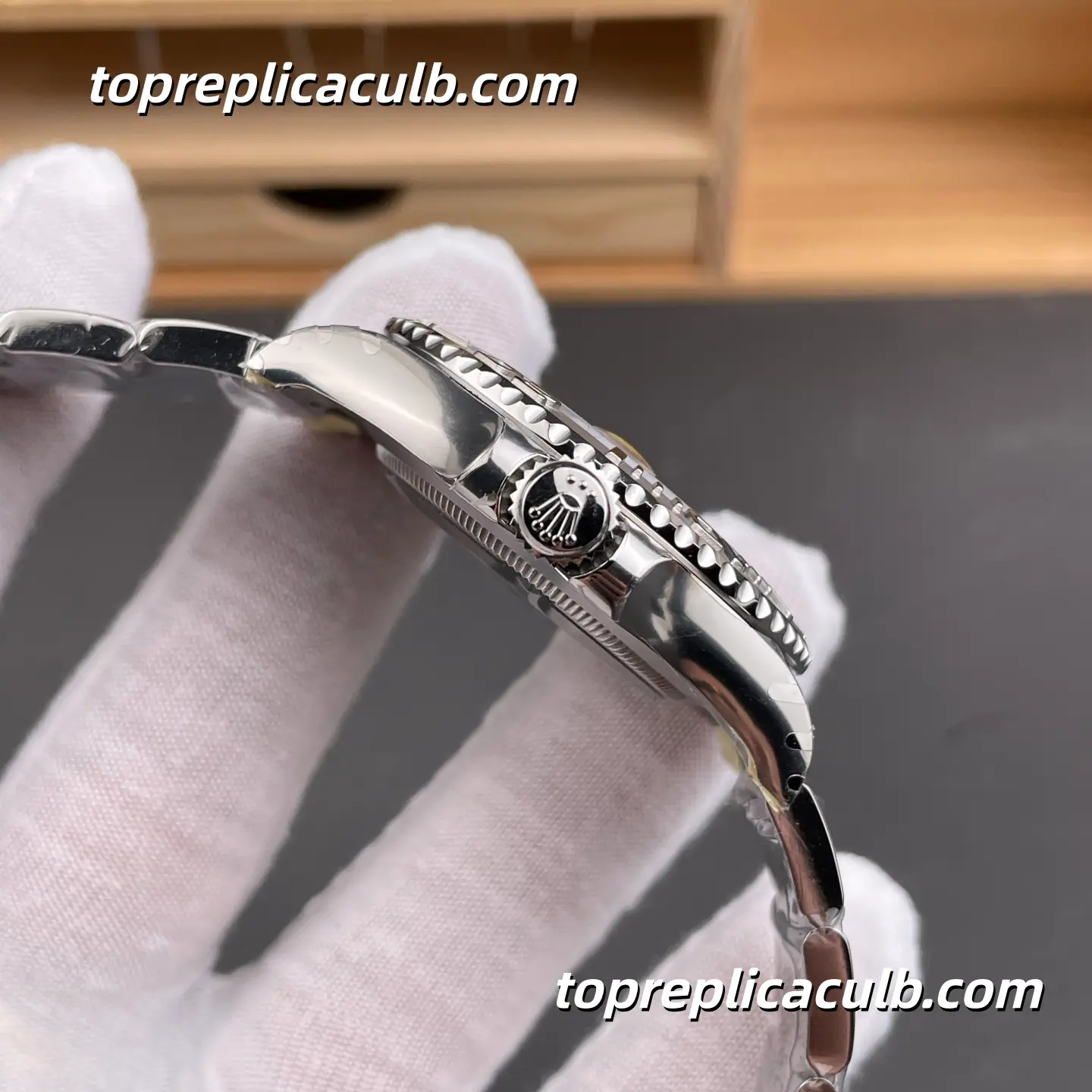 Rolex Yacht-Master 40MM 126622-0002 Blue Dial Platinum Bezel Oyster Bracelet Super Clone Watch - Image 5