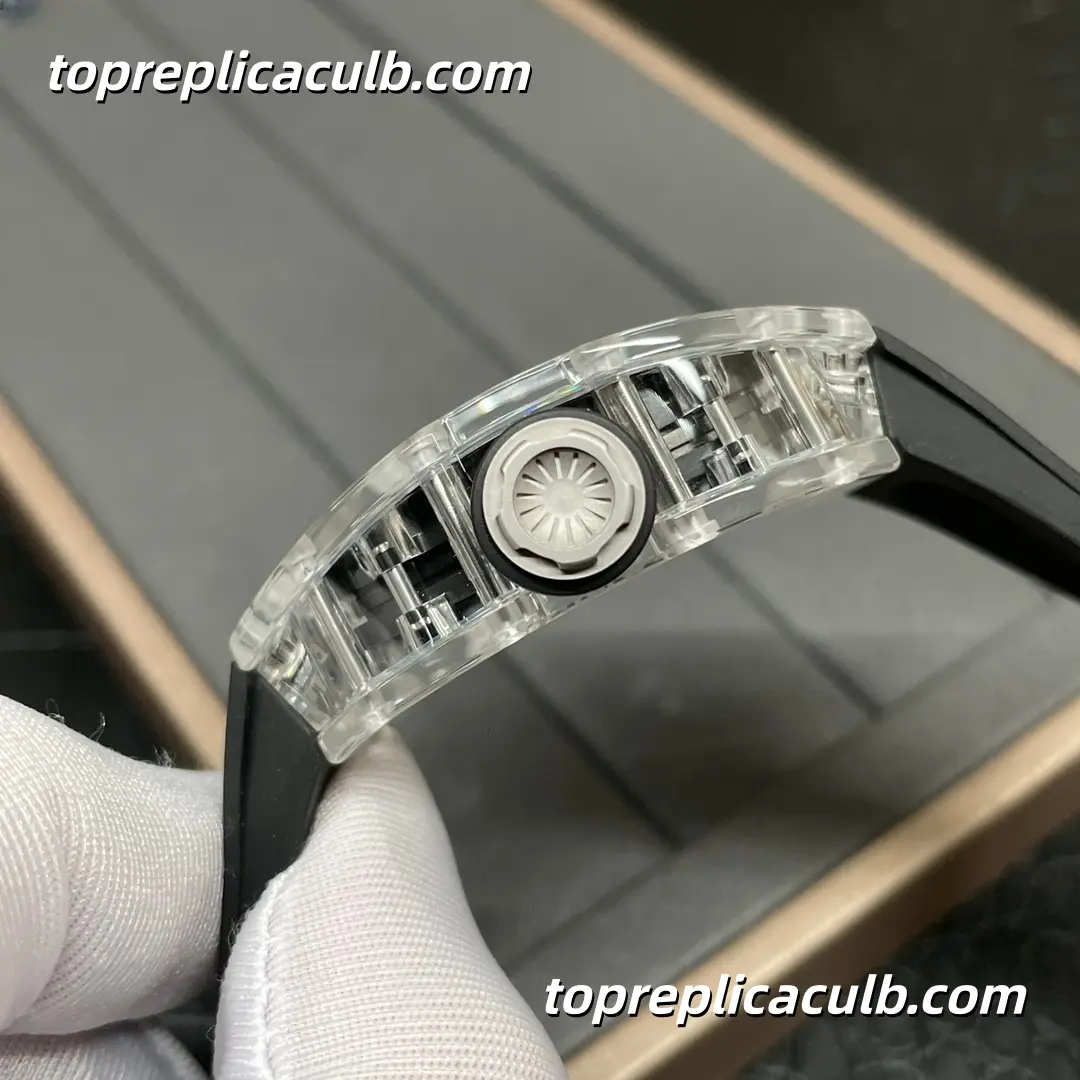 SOINC Studio Richard Mille RM35-01 Rafael Nadal Crystal Sapphire Transparent Case Skeleton Dial Super Clone Watch With Exclusive Integrated RMUL2 Movement - Image 7