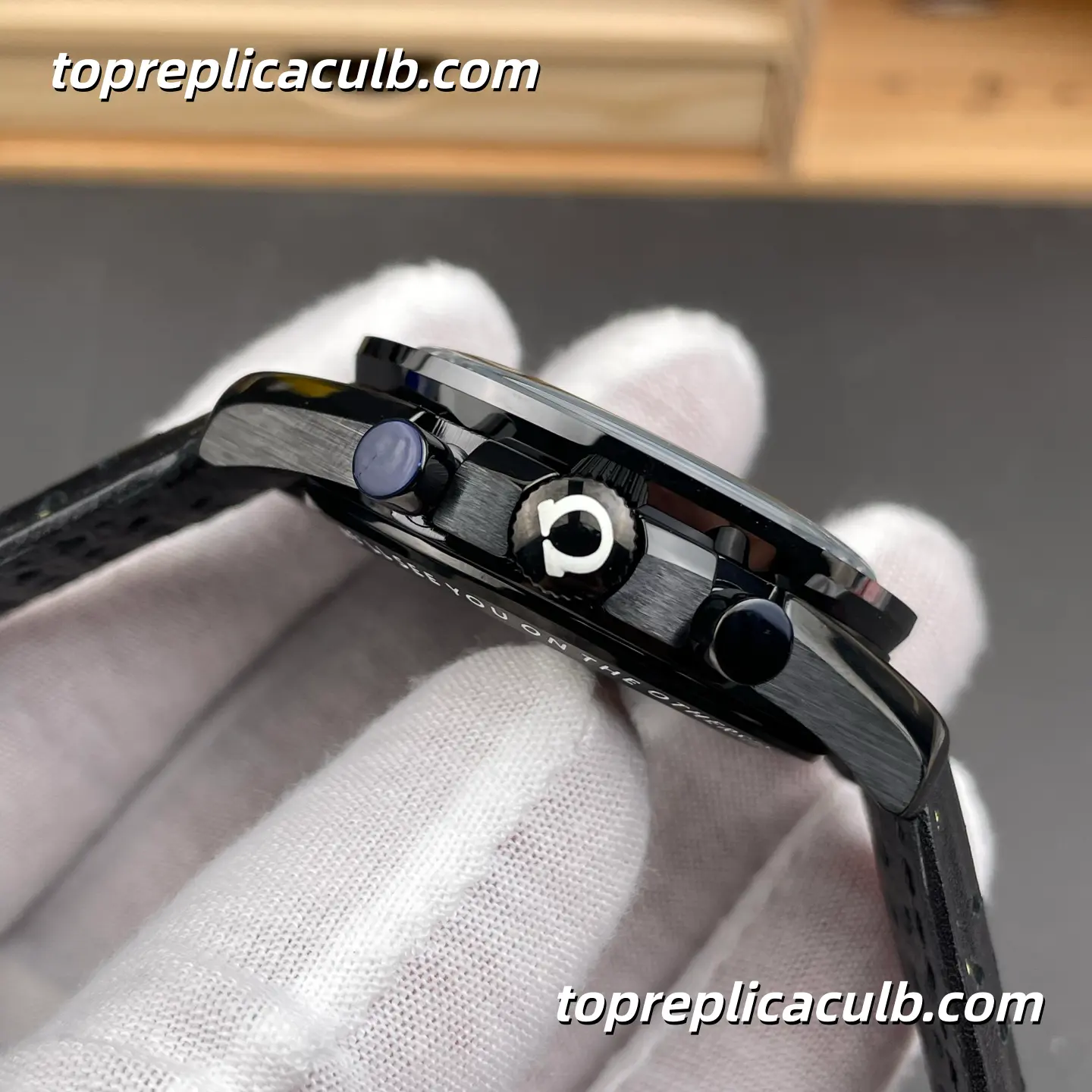 TW Factory Omega Speedmaster Dark Side of the Moon “Apollo 8 Rocket” Ref.310.92.44.50.01.001 44.25MM Skeleton Black Dial Super Clone Watch With 1:1 Replica 3869 Movement - Image 6