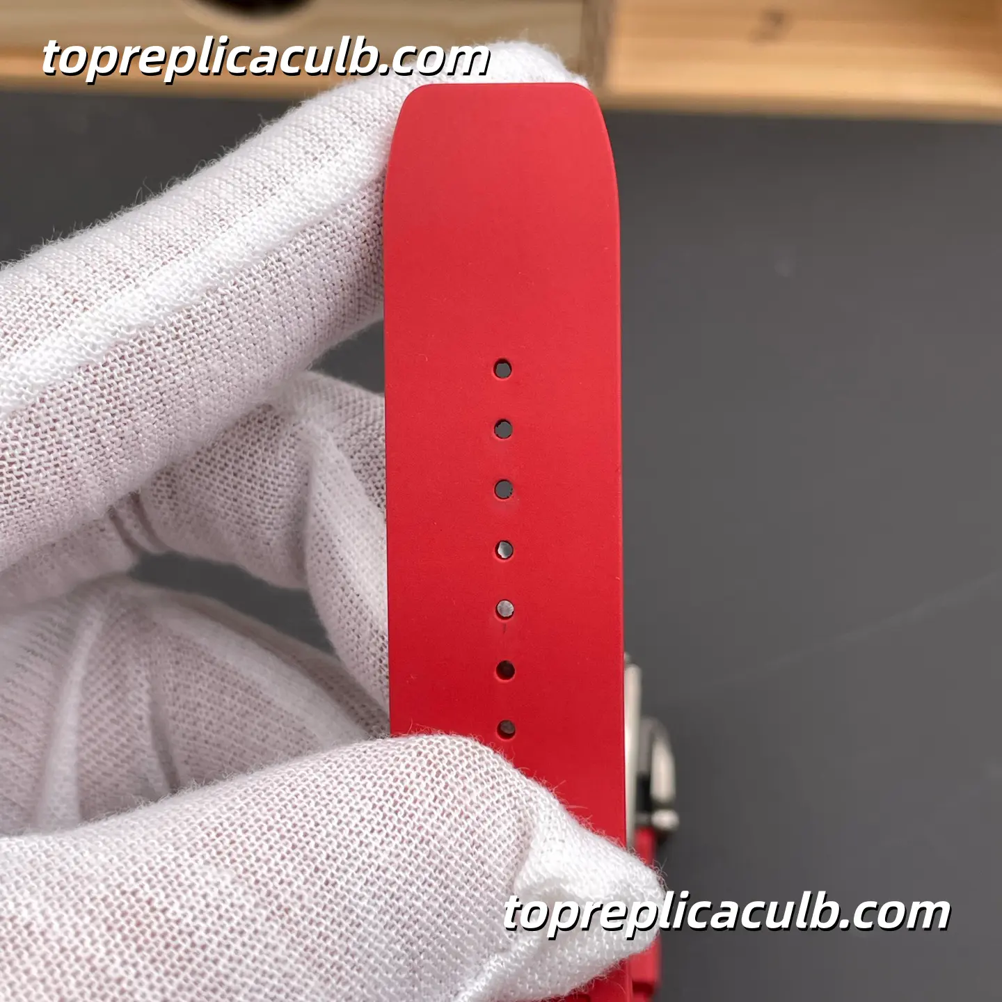 VA Factory Richard Mille RM35-02 Carbon Fiber Red Bezel 49.94x44.5MM RMAL1 Free-Sprung Movement Super Clone Watch - Image 9