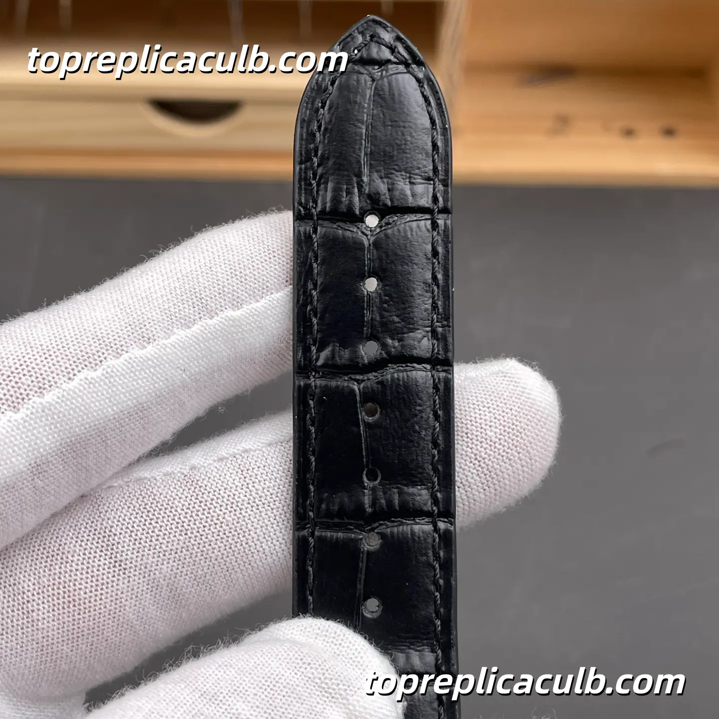 VC+ Factory Vacheron Constantin Patrimony Series 85180/000G-9230 Super Clone Watch 40mm White Dial Black Leather Strap Cal.2450 Q6/3 Automatic Movement - Image 9