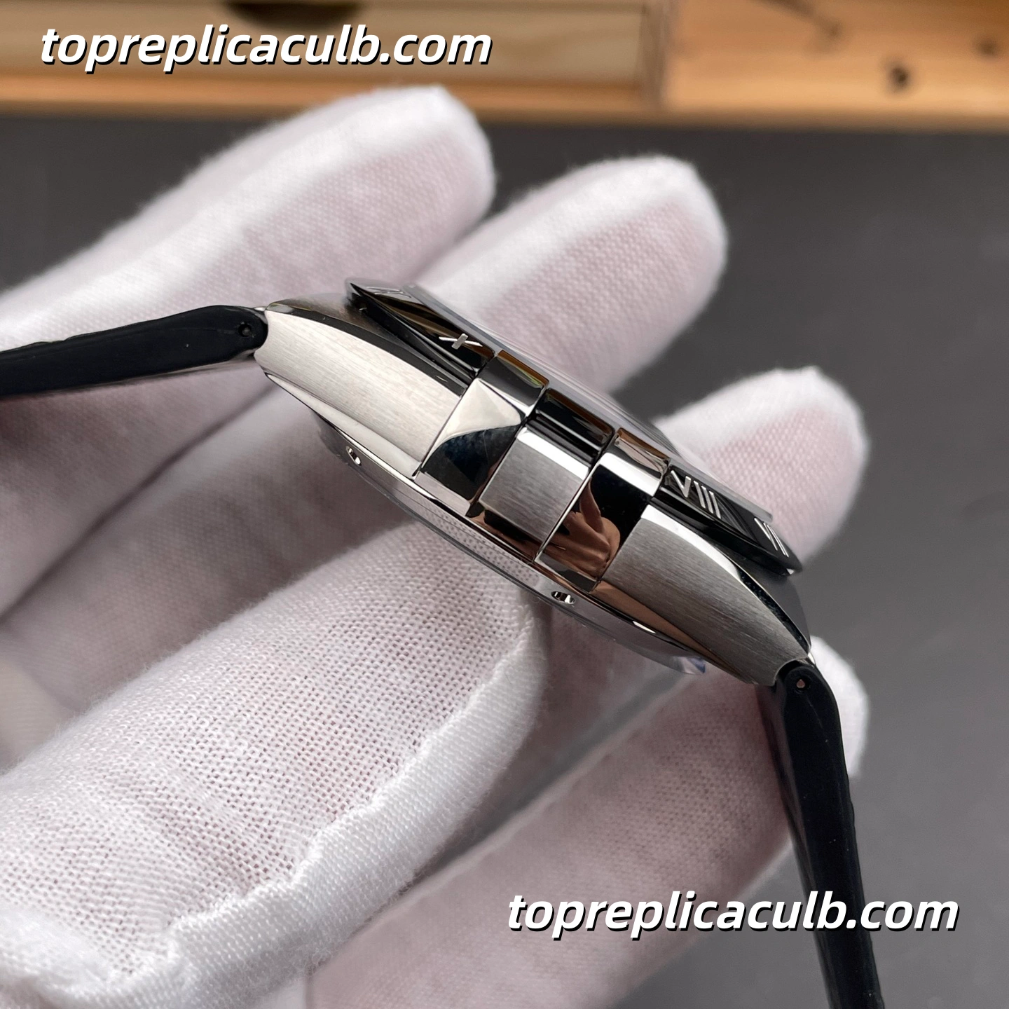 VS Factory Omega Constellation Ref.131.33.41.21.06.001 41MM Grey Linen Dial Leather Strap Super Clone Watch With 1:1 8900 Movement - Image 6