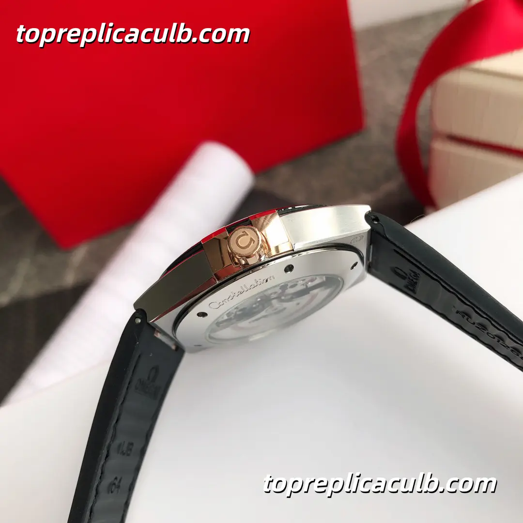 VS Factory Omega Constellation “Sedna Brown Manhattan” Ref.131.23.41.21.11.001 41MM Brown Dial Brown Leather Strap Super Clone Watch With 1:1 Replica 8900 Movement - Image 8