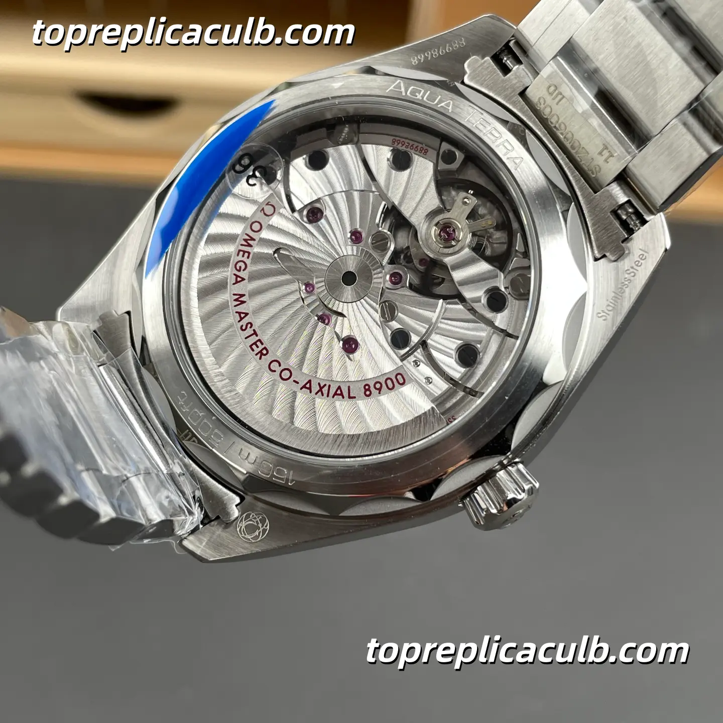 VS Factory Omega Seamaster Aqua Terra Ref.220.10.41.21.10.001 41MM Green Dial Super Clone Watch with Stainless Steel Bracelet 8900 Automatic Movement - Image 7