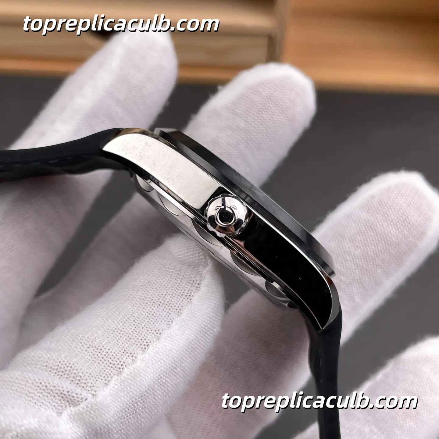 VS Factory Omega Seamaster Aqua Terra Ref.220.32.41.21.03.001 41MM Turquoise Gradient Dial Black Rubber Strap 8900 Movement Super Clone Watch - Image 6