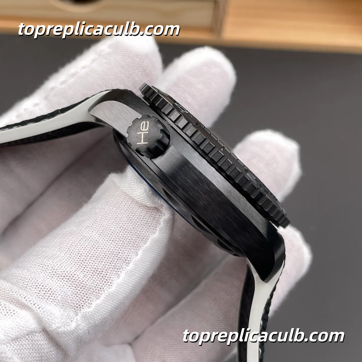 VS Factory Omega Seamaster Planet Ocean Worldtimer “Deep Black” Ref.215.92.46.22.01.007 45.5MM Black Ceramic Bezel Rubber Strap Super Clone Watch With 1:1 Replica 8938 Movement - Image 7