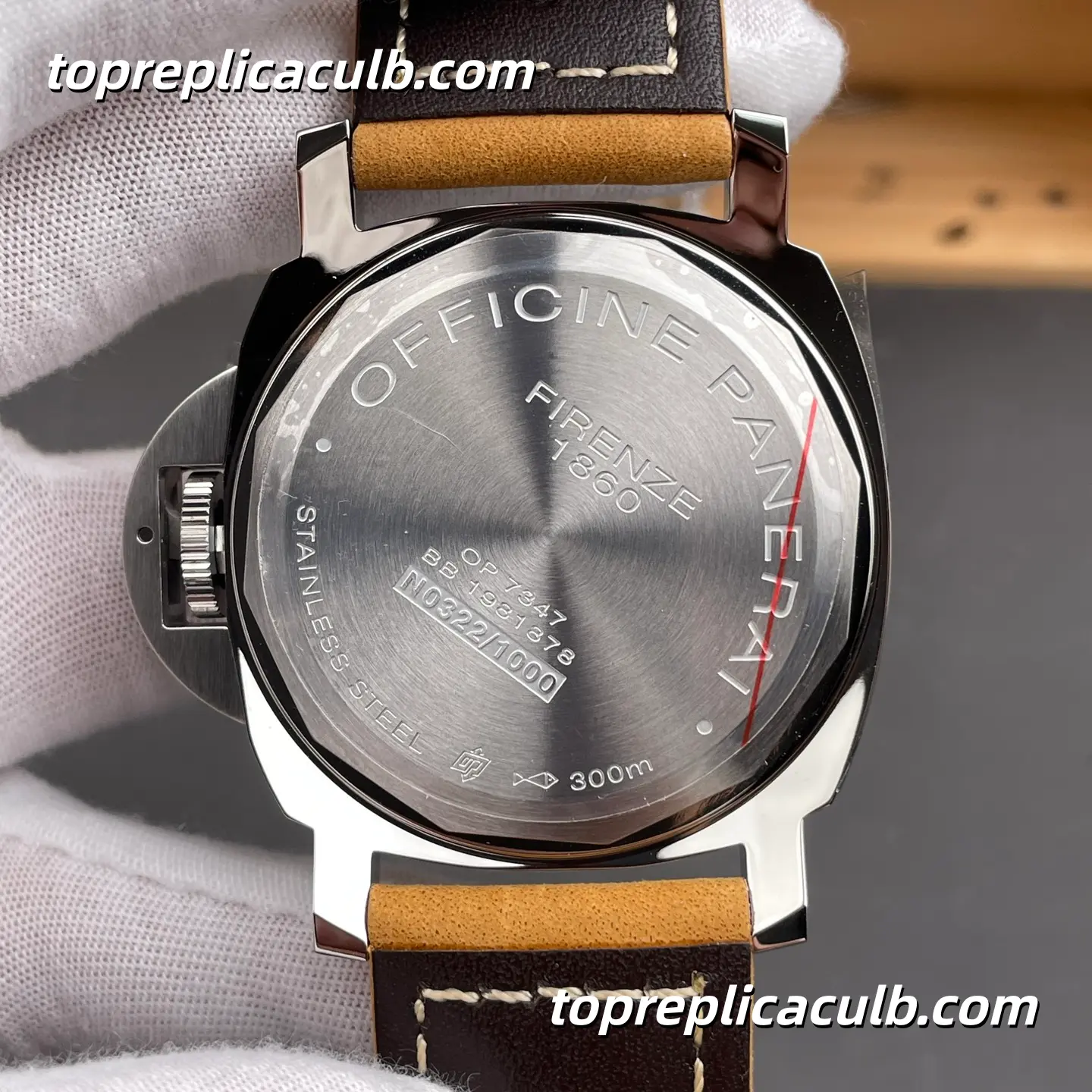 VS Factory Panerai Luminor Base Logo “8 Days Classic” PAM00914 44MM Stainless Steel Case Black Sandwich Dial Super Clone Watch With P.5000 Manual Winding Movement - Image 7