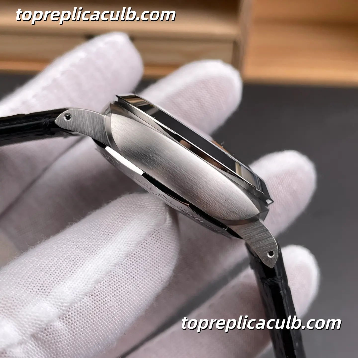 VS Factory Panerai Luminor BiTempo “Polar White” PAM01367 44MM White Dial GMT Blue Arrow Super Clone Watch With P.900/GMT Automatic Movement - Image 6