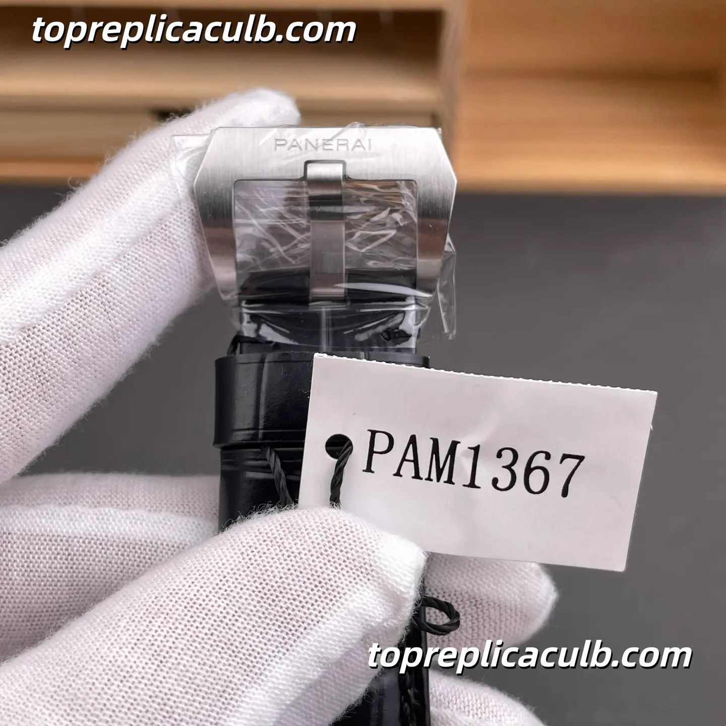 VS Factory Panerai Luminor BiTempo “Polar White” PAM01367 44MM White Dial GMT Blue Arrow Super Clone Watch With P.900/GMT Automatic Movement - Image 8