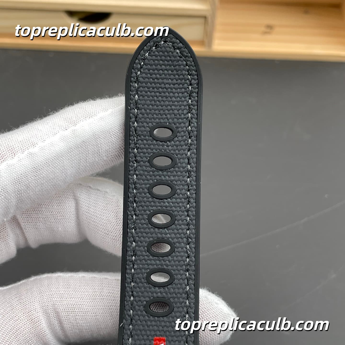 VS Factory Panerai Luminor Due Luna Rossa PAM01381 42MM Stainless Steel Case White Dial Luna Rossa Textile Strap Super Clone Watch With P.900 Automatic Movement - Image 9