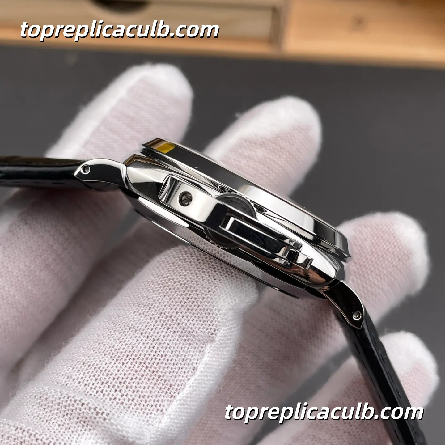VS Factory Panerai Luminor Due “Silver Moon” PAM01249 42MM Stainless Steel Case Sunburst Silver Dial Super Clone Watch With P.900 Automatic Movement - Image 5
