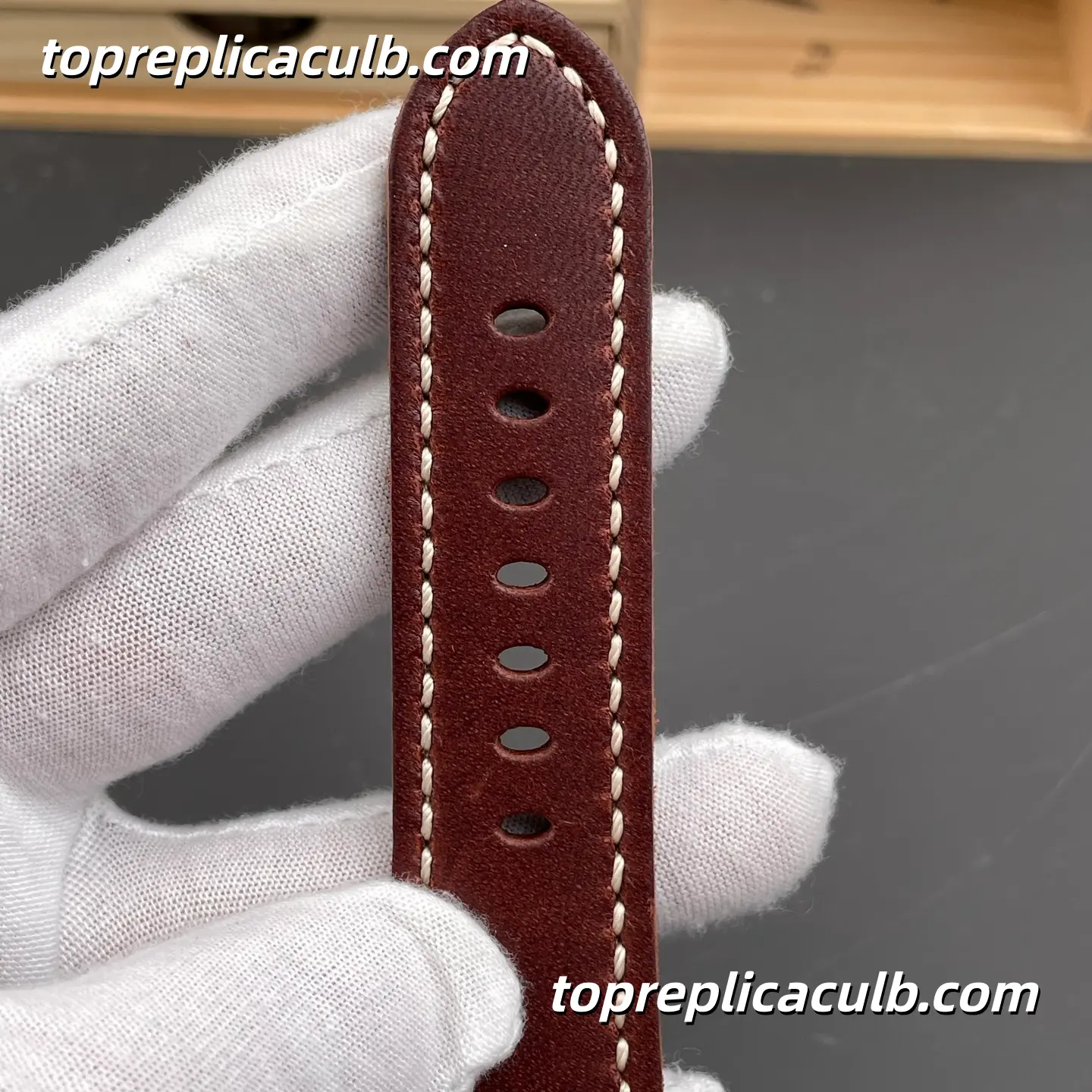 VS Factory Panerai Submersible Bronzo Blu Abisso PAM00968 47MM Bronze Case Brown Ceramic Bezel Brown Gradient Dial Super Clone Watch With Cal.P.9010 Automatic Movement - Image 9