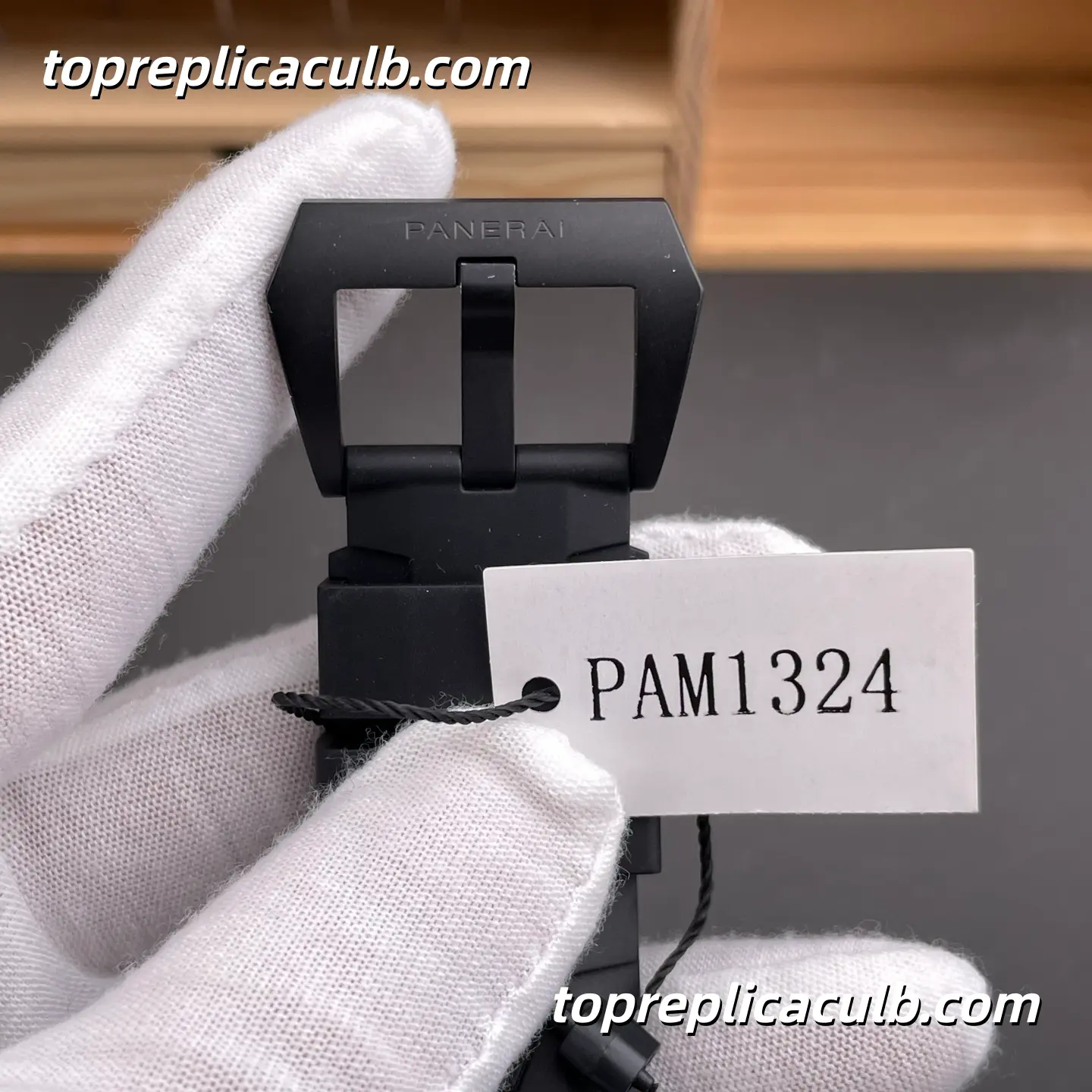 VS Factory Panerai Submersible Navy SEALs “Carbon Warrior” PAM01324 44MM Forged Carbon Style Case Black Camo Dial Yellow Accents Super Clone Watch With Cal.P.9000 Automatic Movement - Image 8