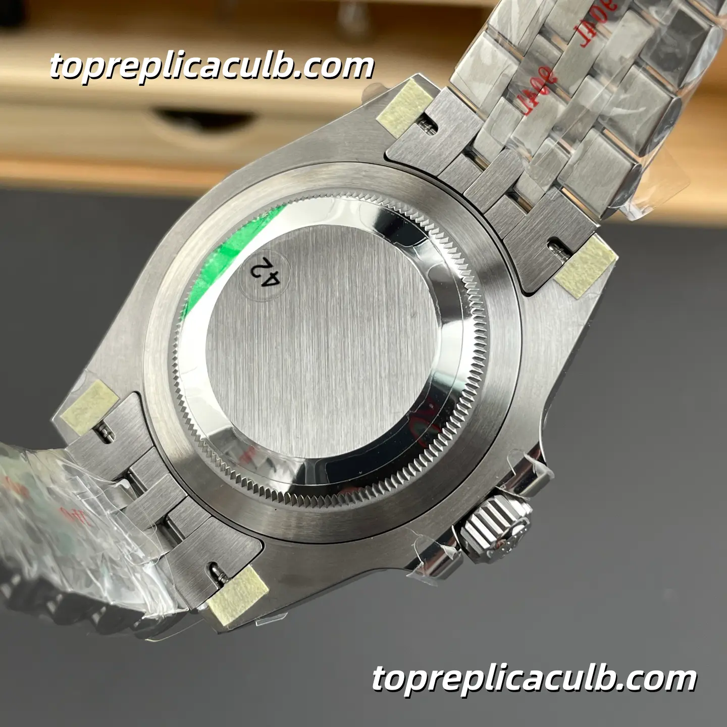 VS Factory Rolex GMT-Master II “Bruce Wayne” 126710GRNR-0003 40MM Black Dial Black & Grey Ceramic Bezel Jubilee Bracelet Super Clone Watch with 3285 Movement - Image 9