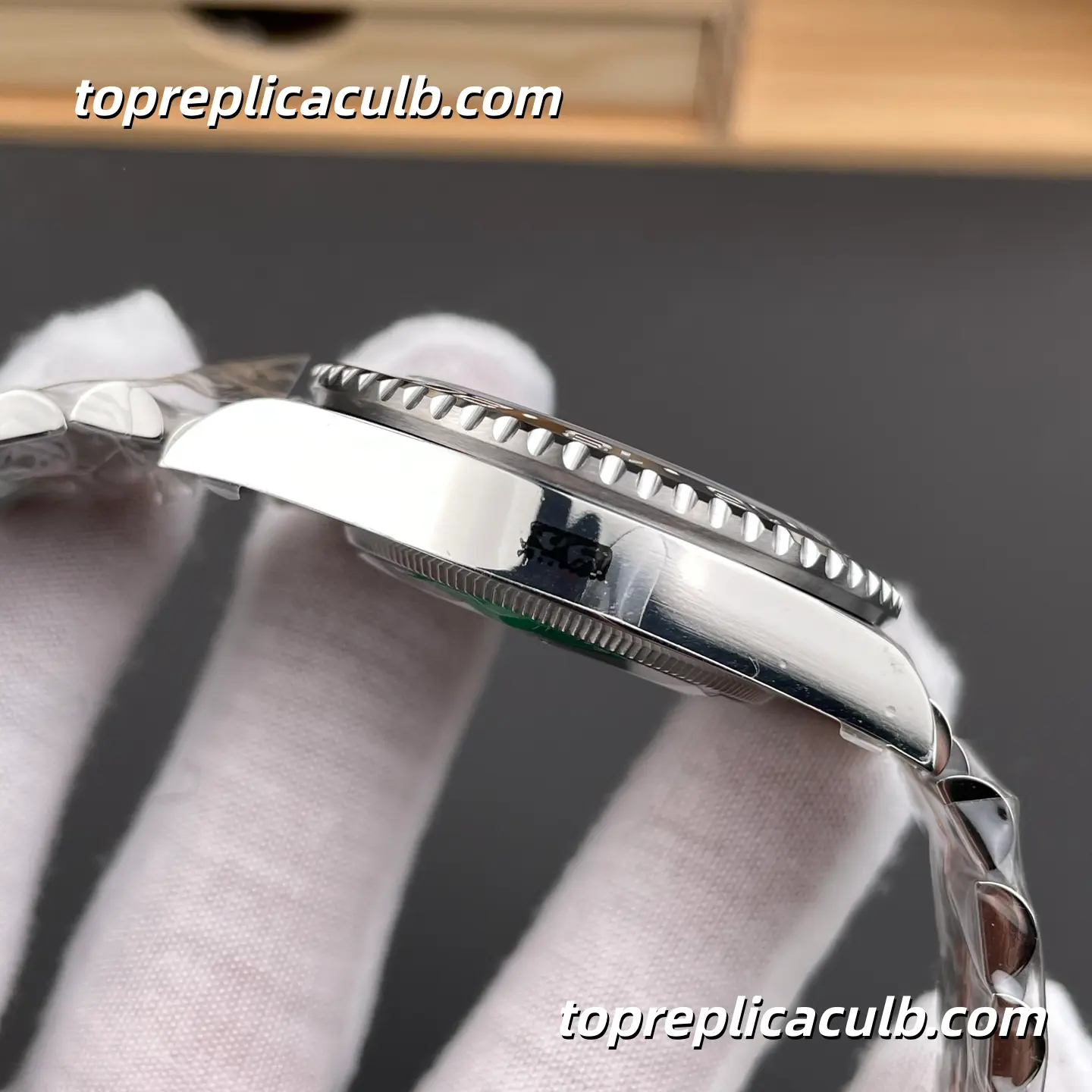 VS Factory Rolex GMT-Master II “Bruce Wayne” 126710GRNR-0003 40MM Black Dial Black & Grey Ceramic Bezel Jubilee Bracelet Super Clone Watch with 3285 Movement - Image 6