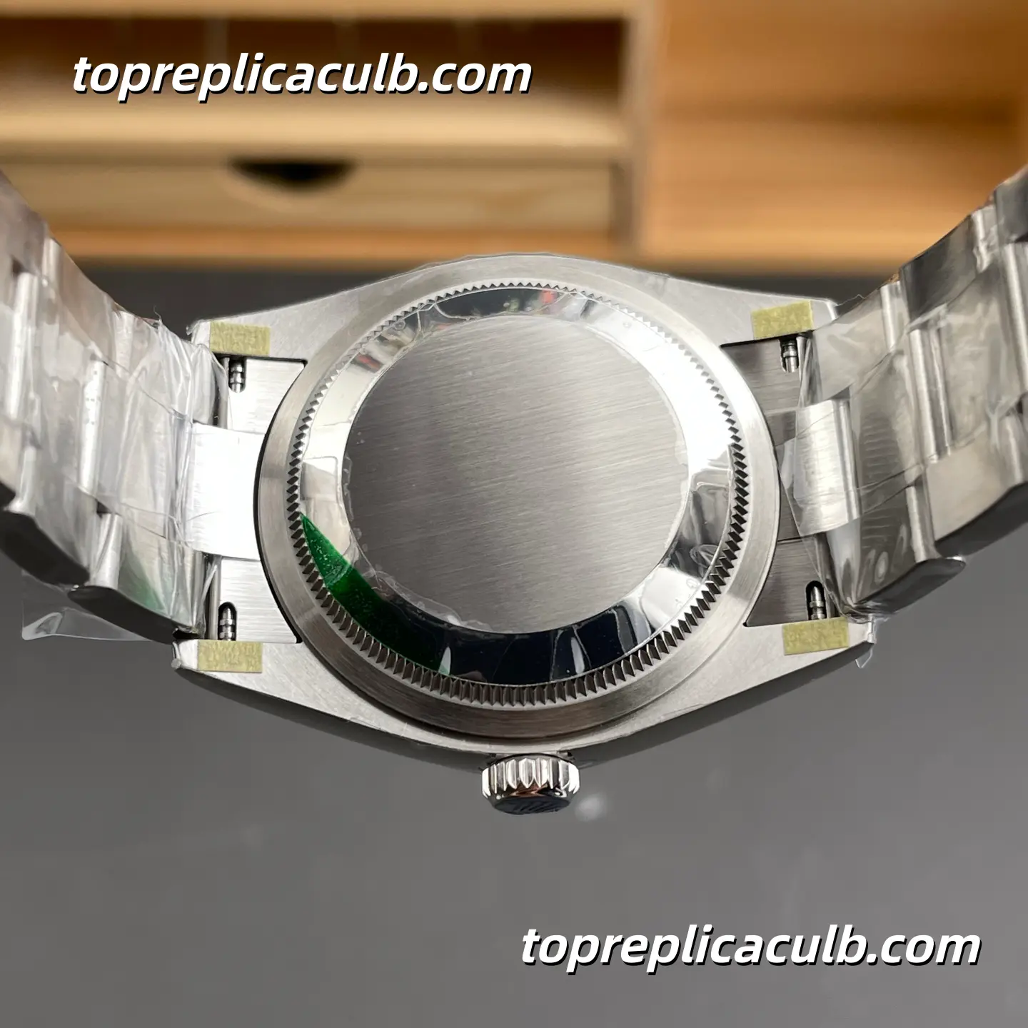 Rolex Oyster Perpetual 41MM 134300-0006 Light Green Dial Oyster Bracelet Super Clone Watch - Image 9