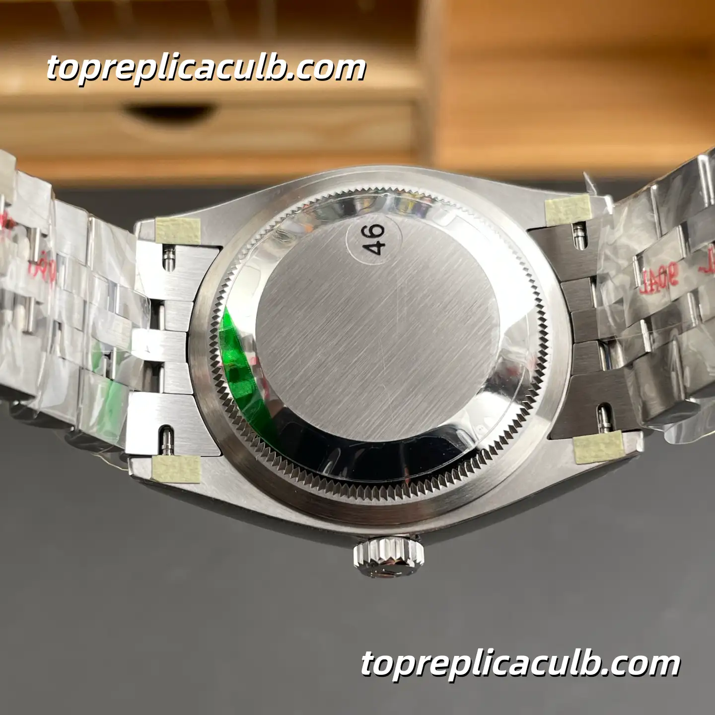 Rolex Datejust 126234-0059 36MM Green Sunburst Dial Fluted Bezel Jubilee Bracelet Super Clone Watch with 3235 Movement - Image 10