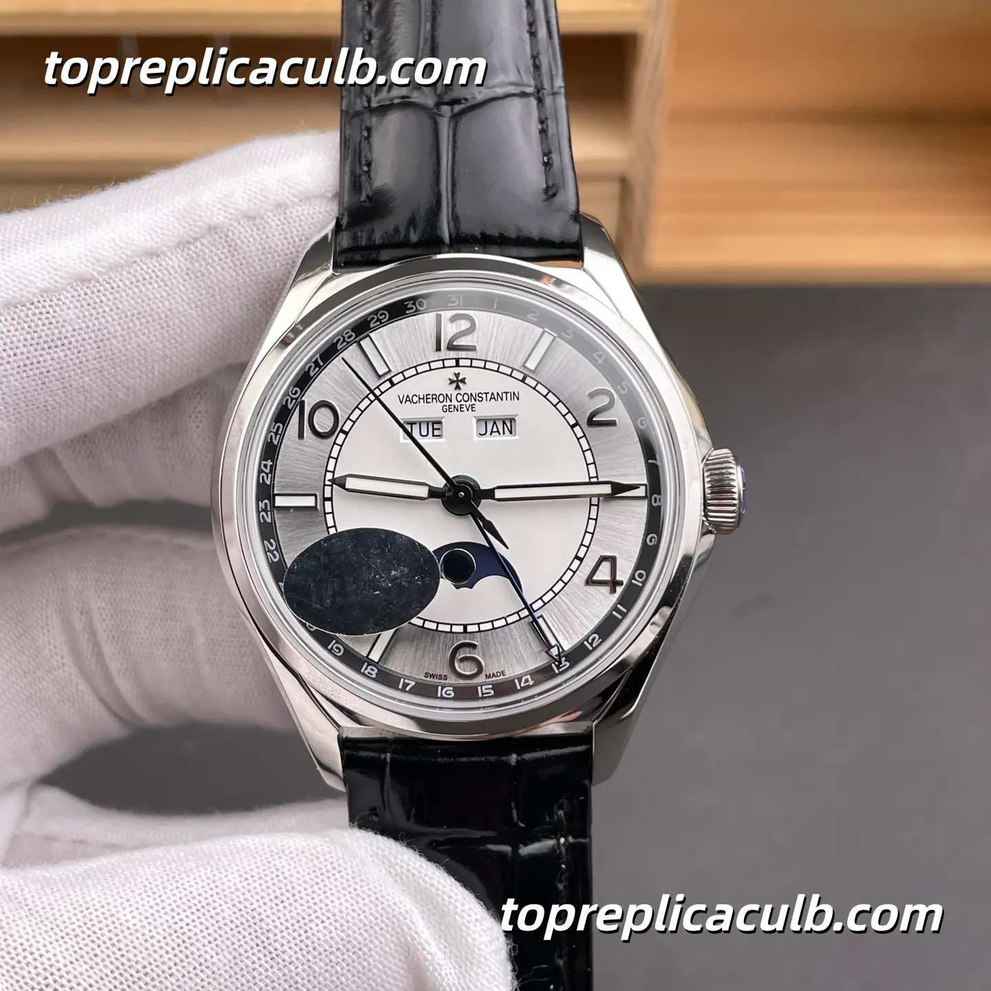 MKS Factory Vacheron Constantin Fiftysix Complete Calendar 4000E/000A-B439 Super Clone Watch