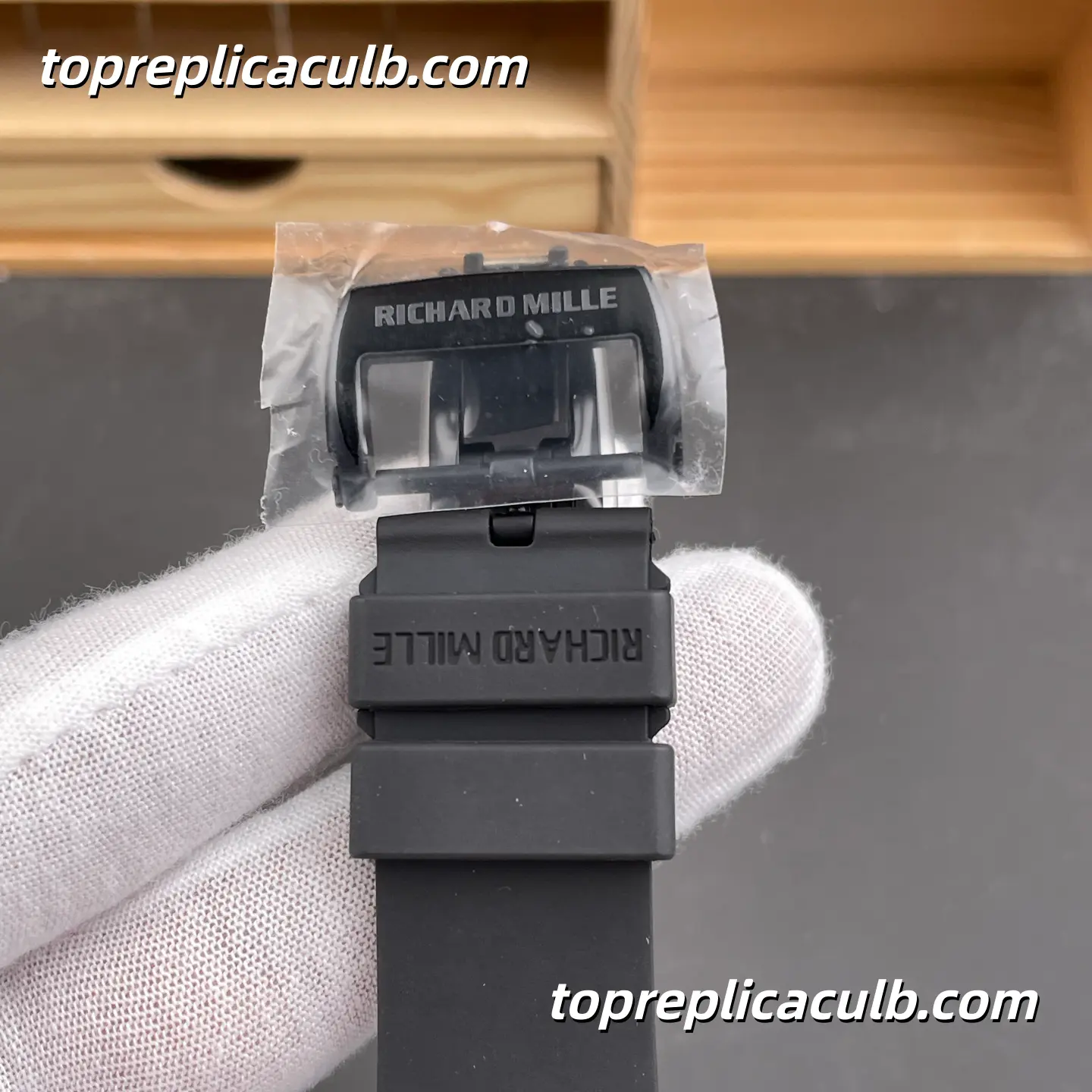 YS Factory Richard Mille RM052 Black Warrior Skull Tourbillon Black Ceramic Case 50x43mm Integrated Skeleton Movement Super Clone Watch - Image 8