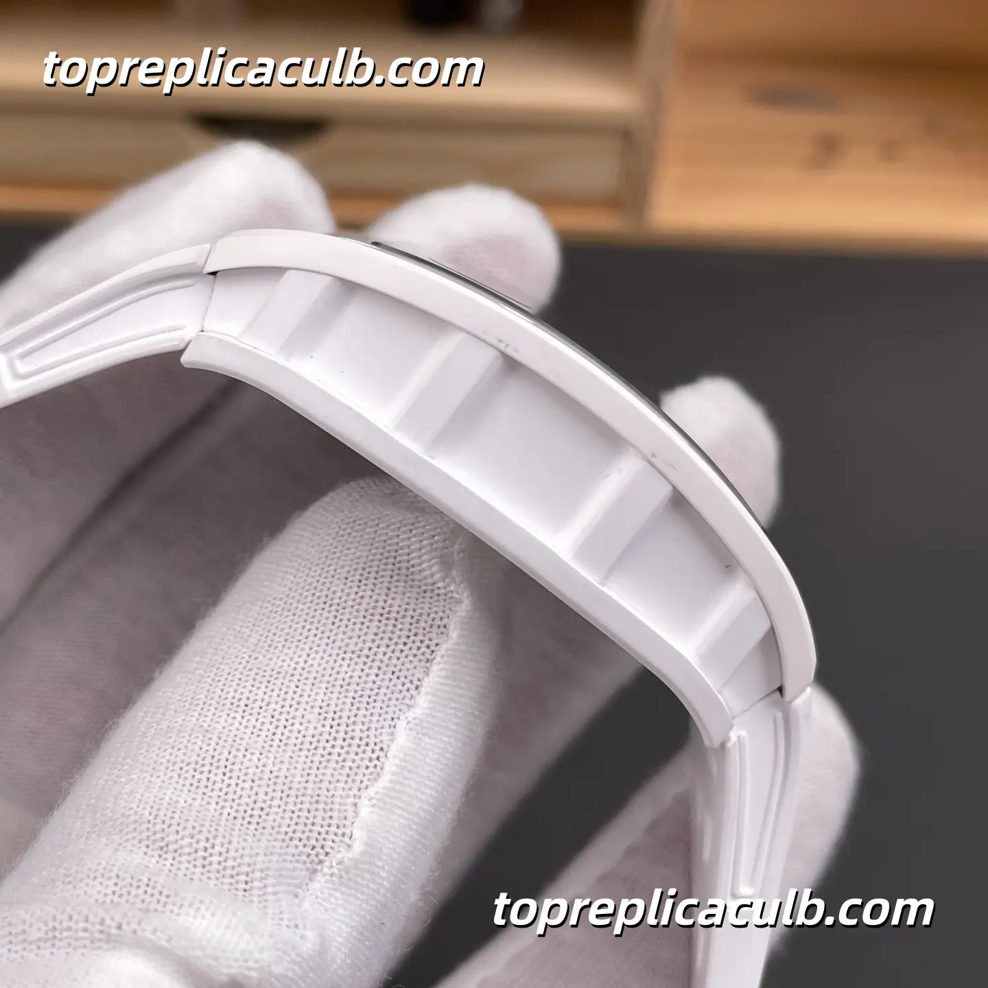 ZF Factory Richard Mille RM055 White Ceramic V3 49.9x42.7MM RMUL2 Movement Super Clone Watch - Image 7