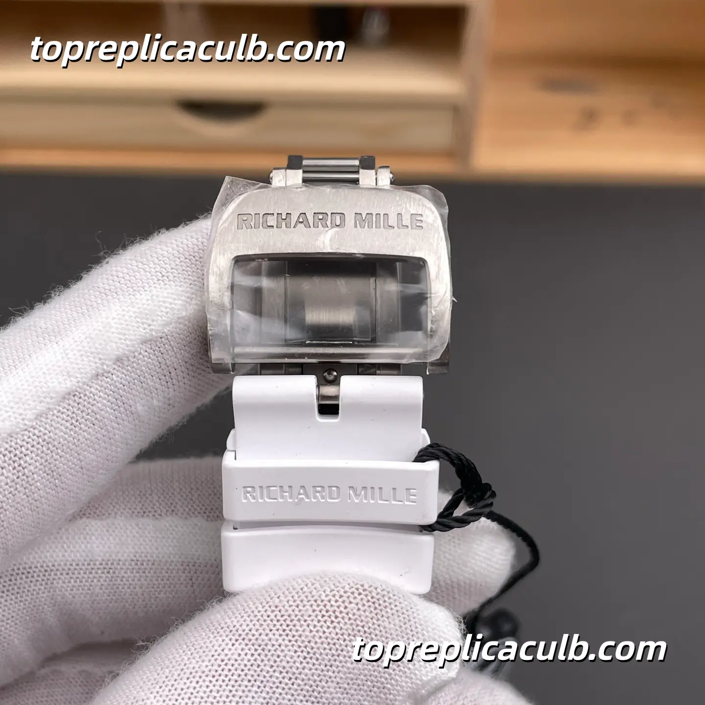 ZF Factory Richard Mille RM055 White Ceramic V3 49.9x42.7MM RMUL2 Movement Super Clone Watch - Image 8